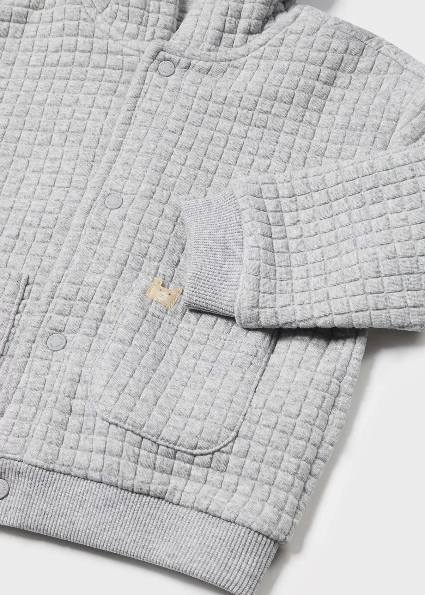 Mayoral Baby Zip Hoodie with Ears Ashheather Shop