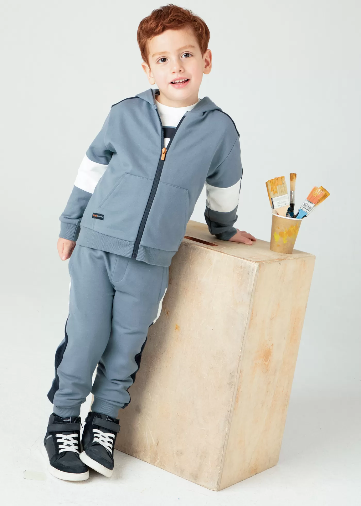 Mayoral Boy 3 Piece Tracksuit Cloudy Store