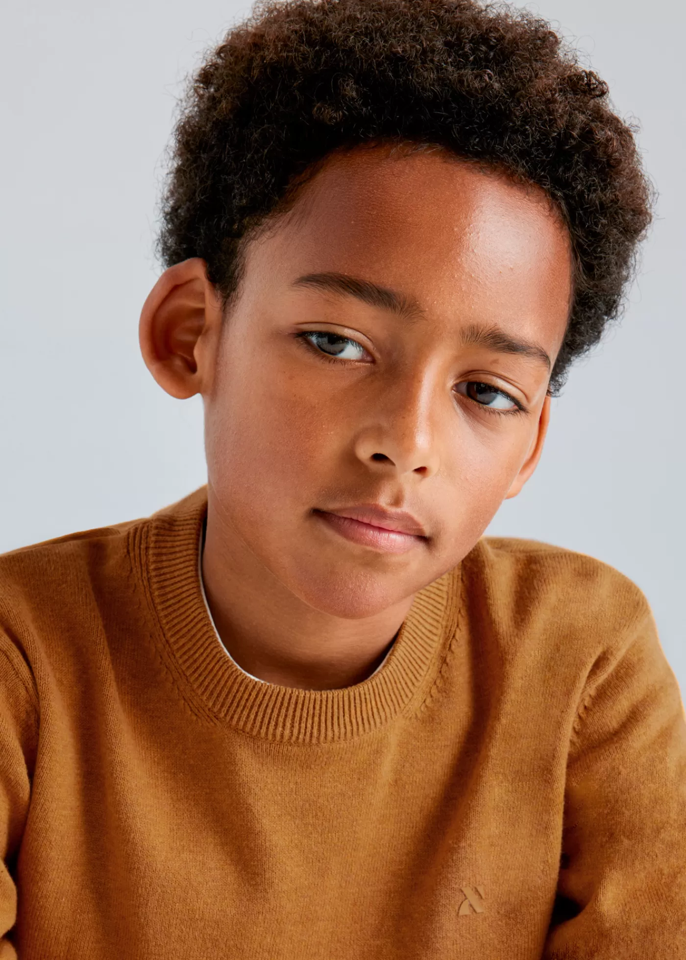 Mayoral Boy Basic Sweater Ambermix Hot