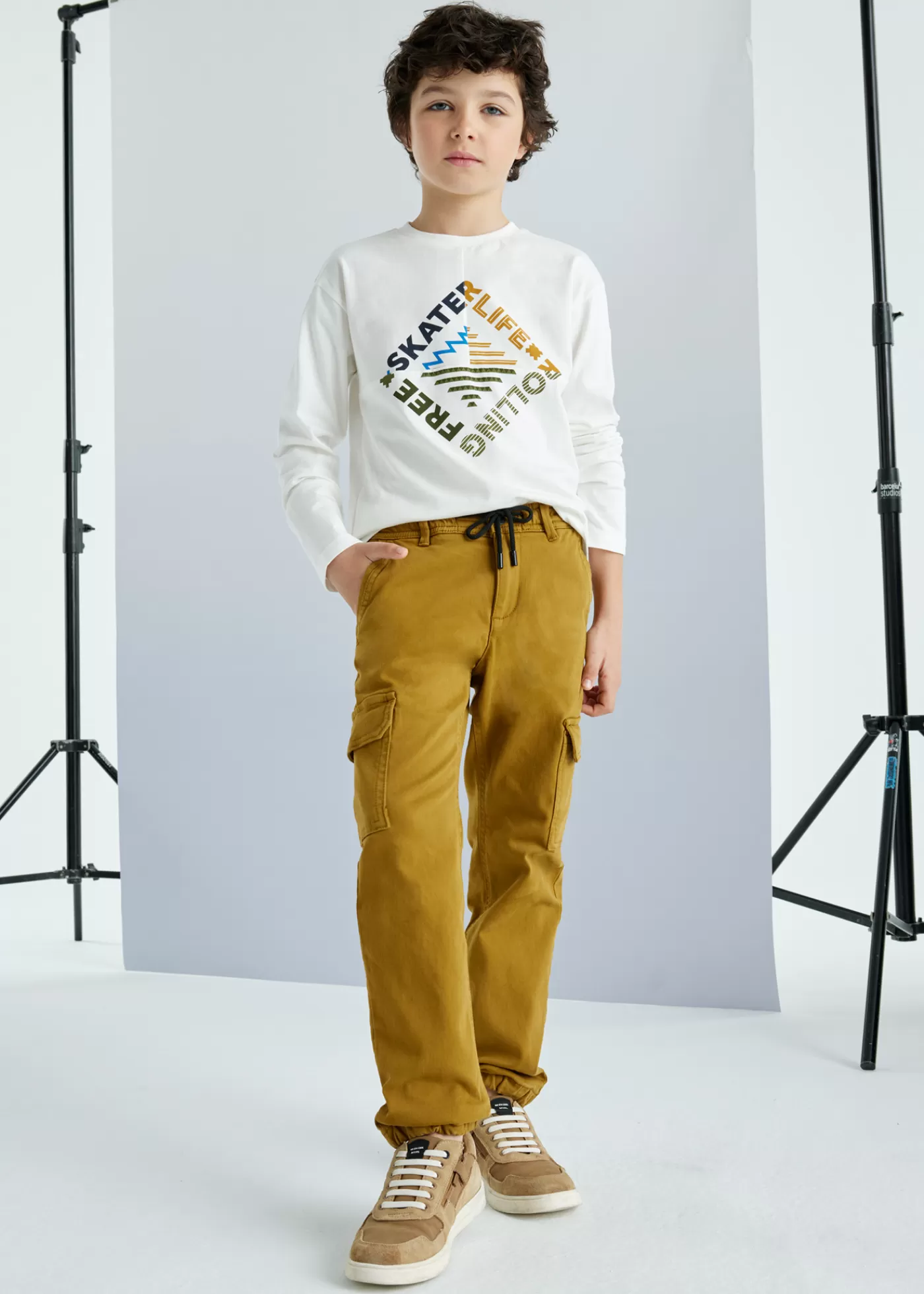Mayoral Boy Chino Cargos Miso Clearance