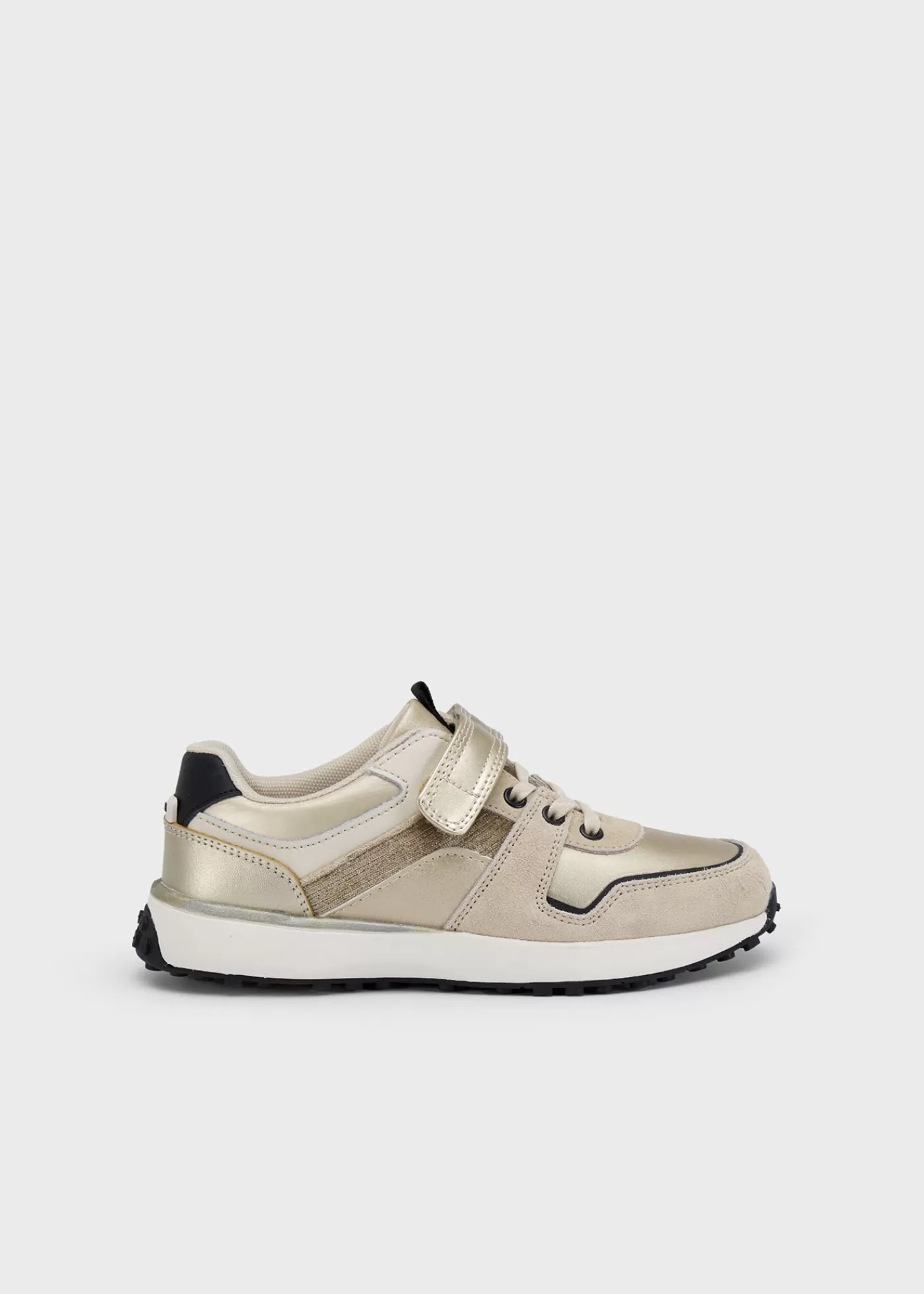 Mayoral Boy Combined Sneakers Beige-Gold Clearance