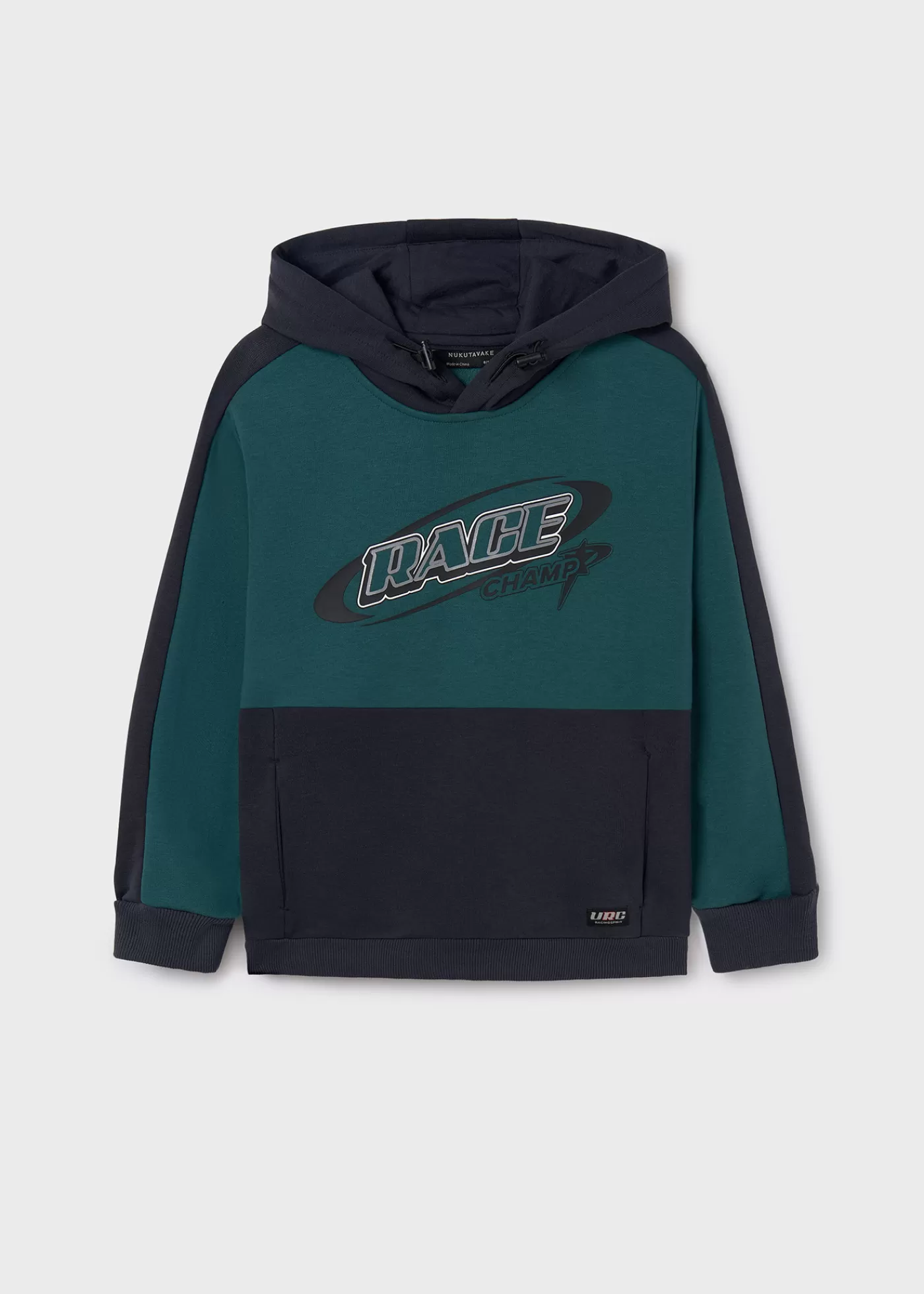 Mayoral Boy Contrast Hoodie Evergreen New