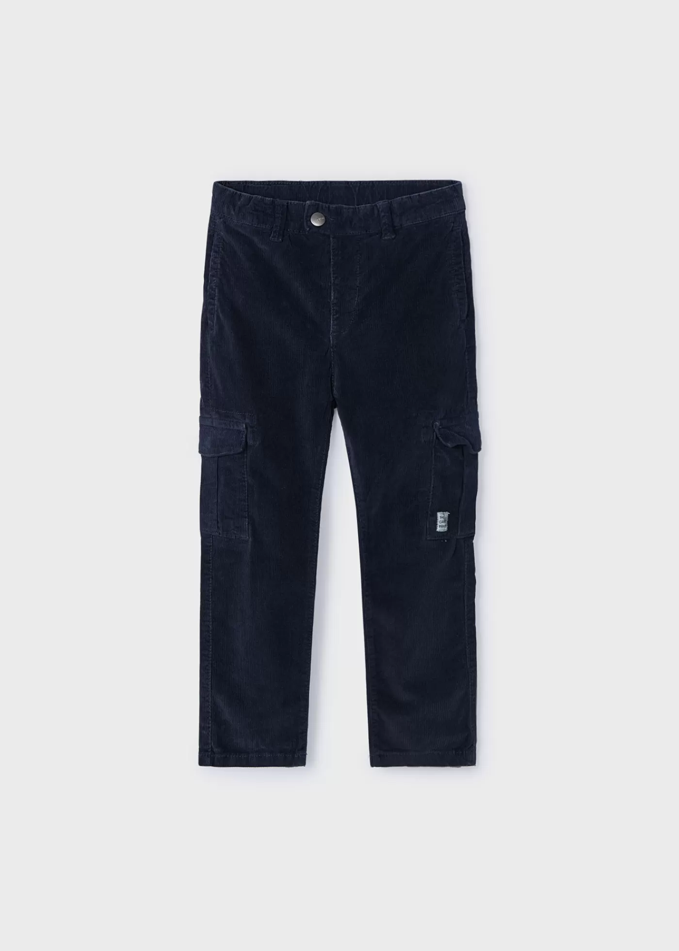 Mayoral Boy Corduroy Cargo Pants Navy Fashion