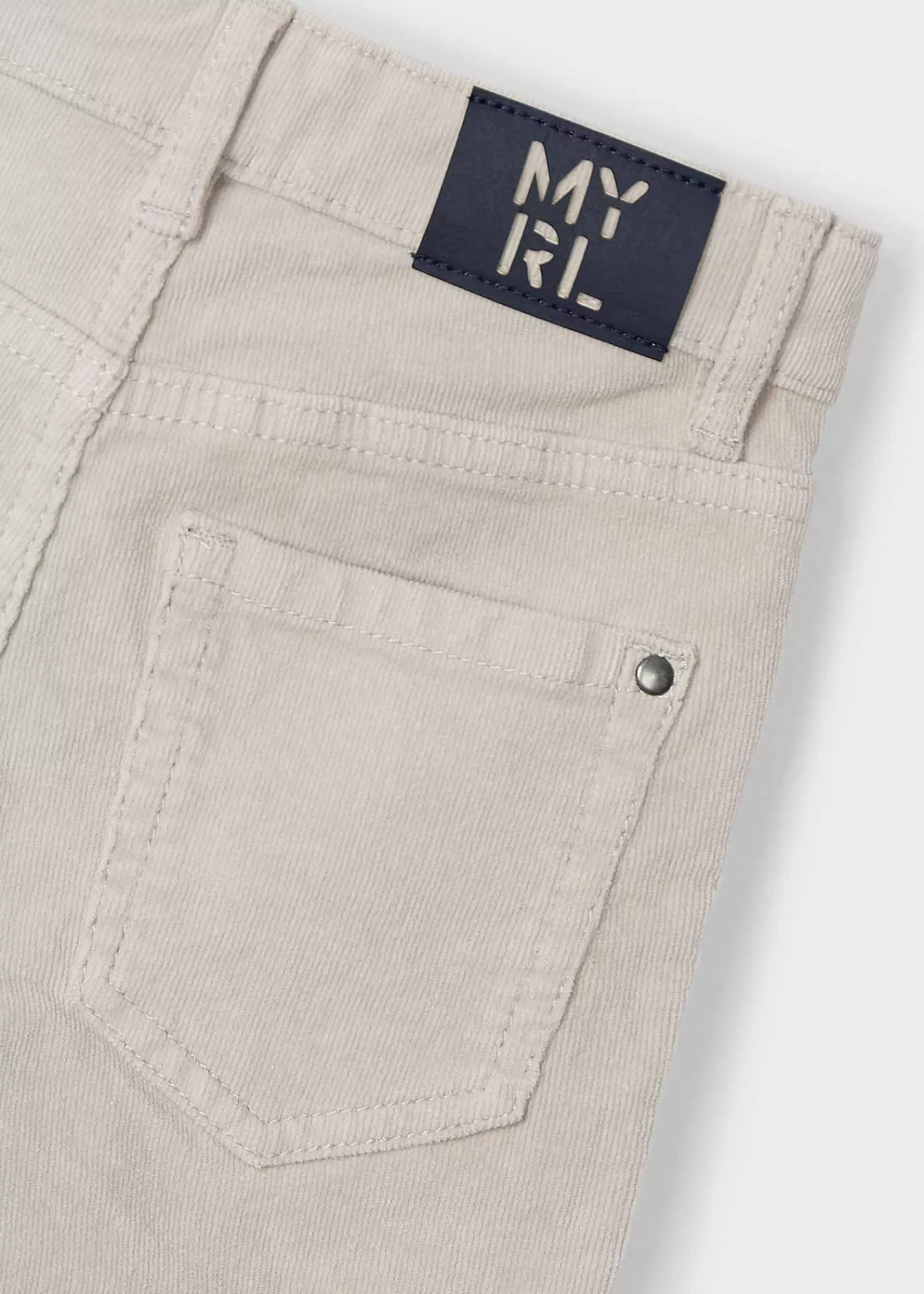 Mayoral Boy Corduroy Slim Fit Pants Gypsum Best Sale