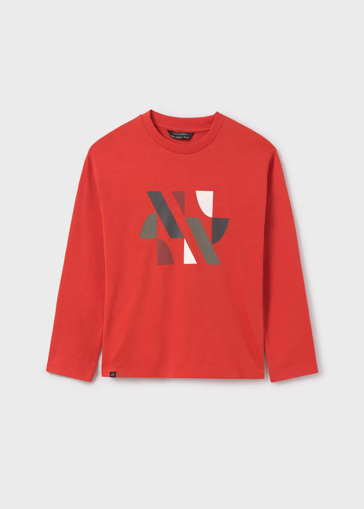 Mayoral Boy Embossed T-Shirt Flame New