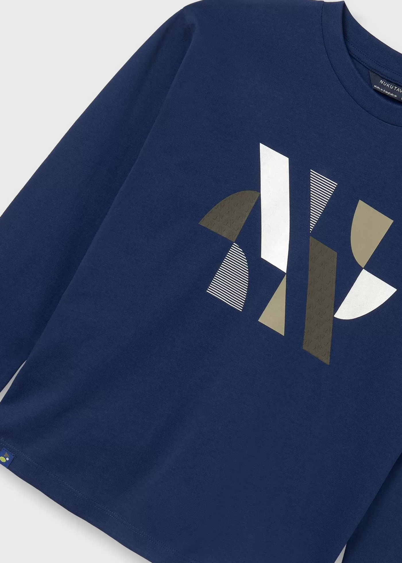 Mayoral Boy Embossed T-Shirt Lagoon Hot