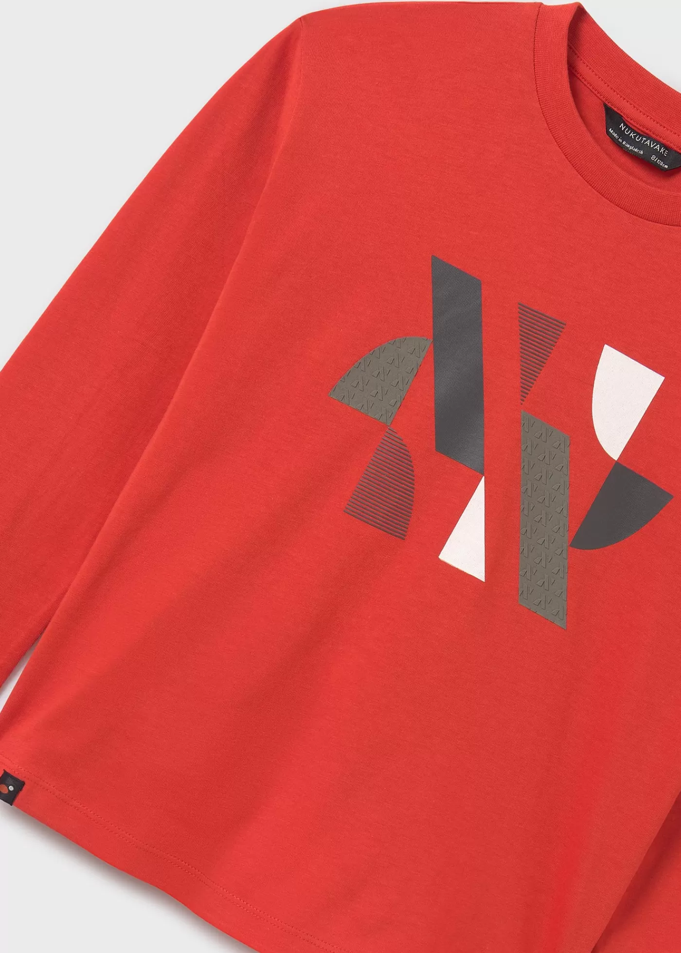 Mayoral Boy Embossed T-Shirt Flame New