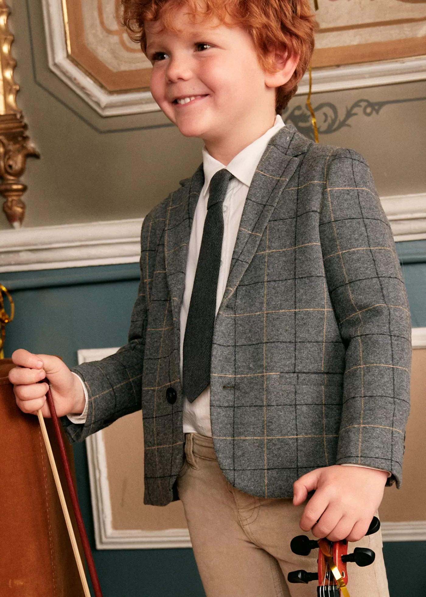 Mayoral Boy Formal Blazer Pencilgreyheather Shop