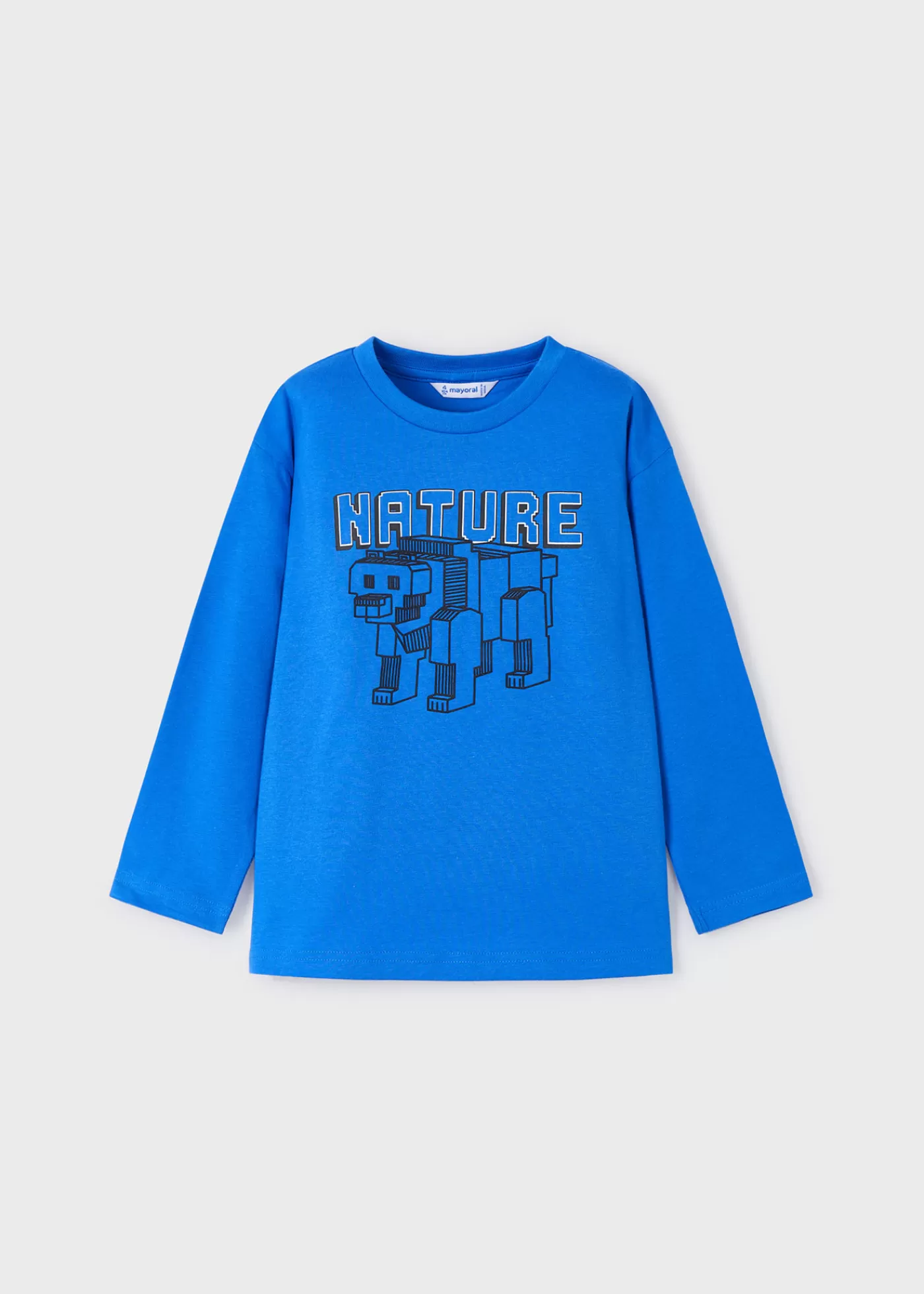 Mayoral Boy Graphic T-Shirt Cerulean Outlet