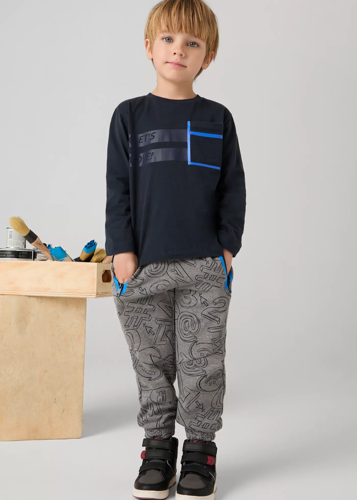 Mayoral Boy Joggers Anchorheather Sale