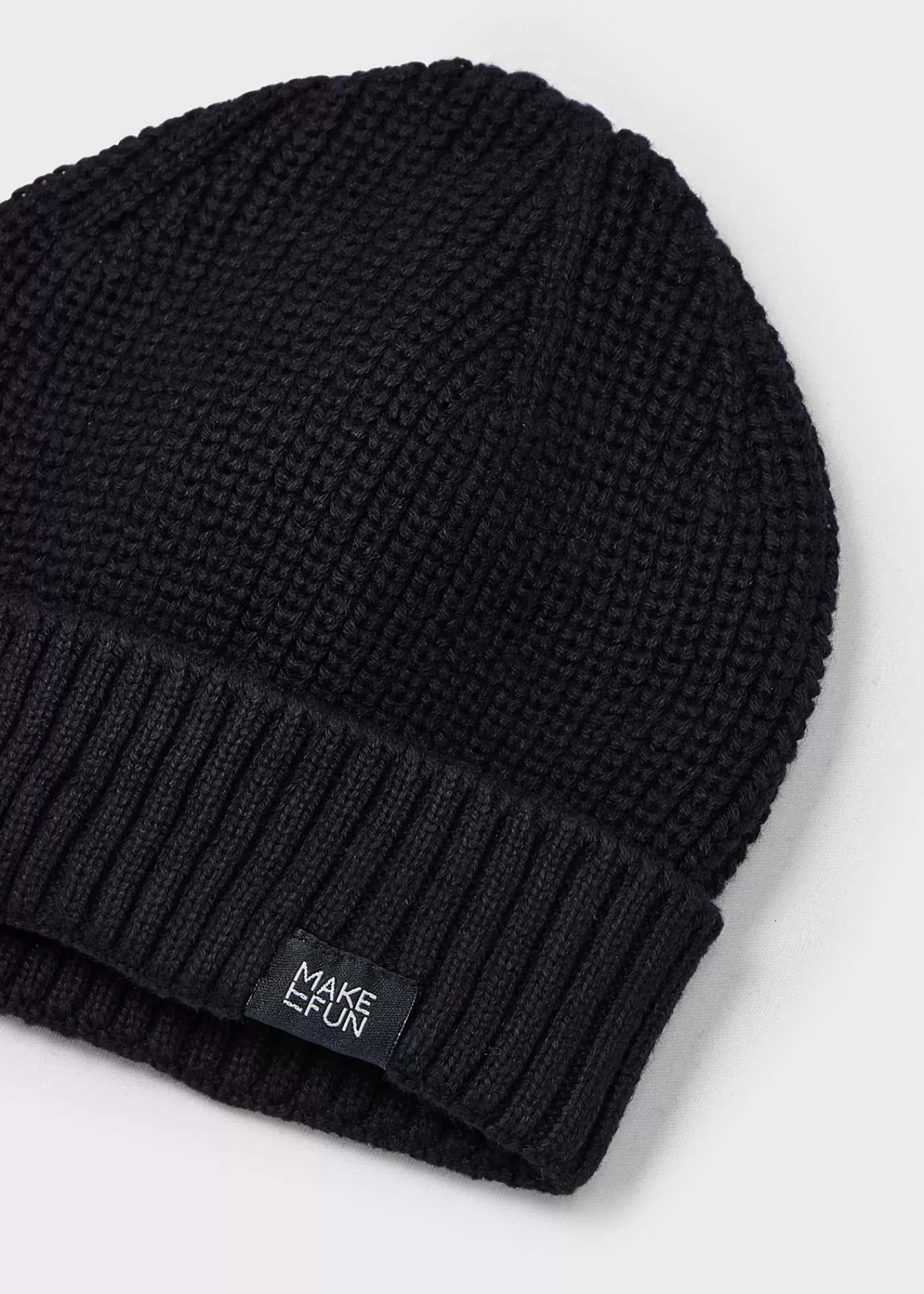 Mayoral Boy Knit Hat Black Outlet