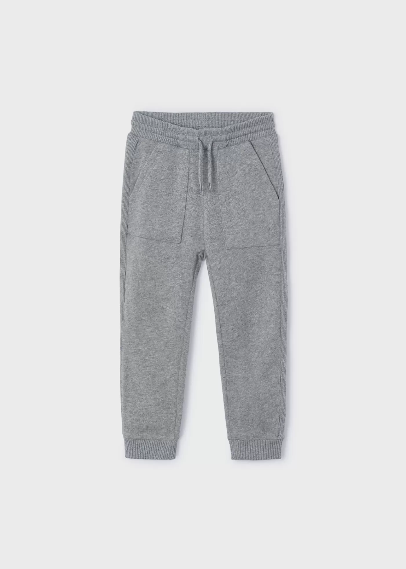 Mayoral Boy Knit Joggers Lead Hot