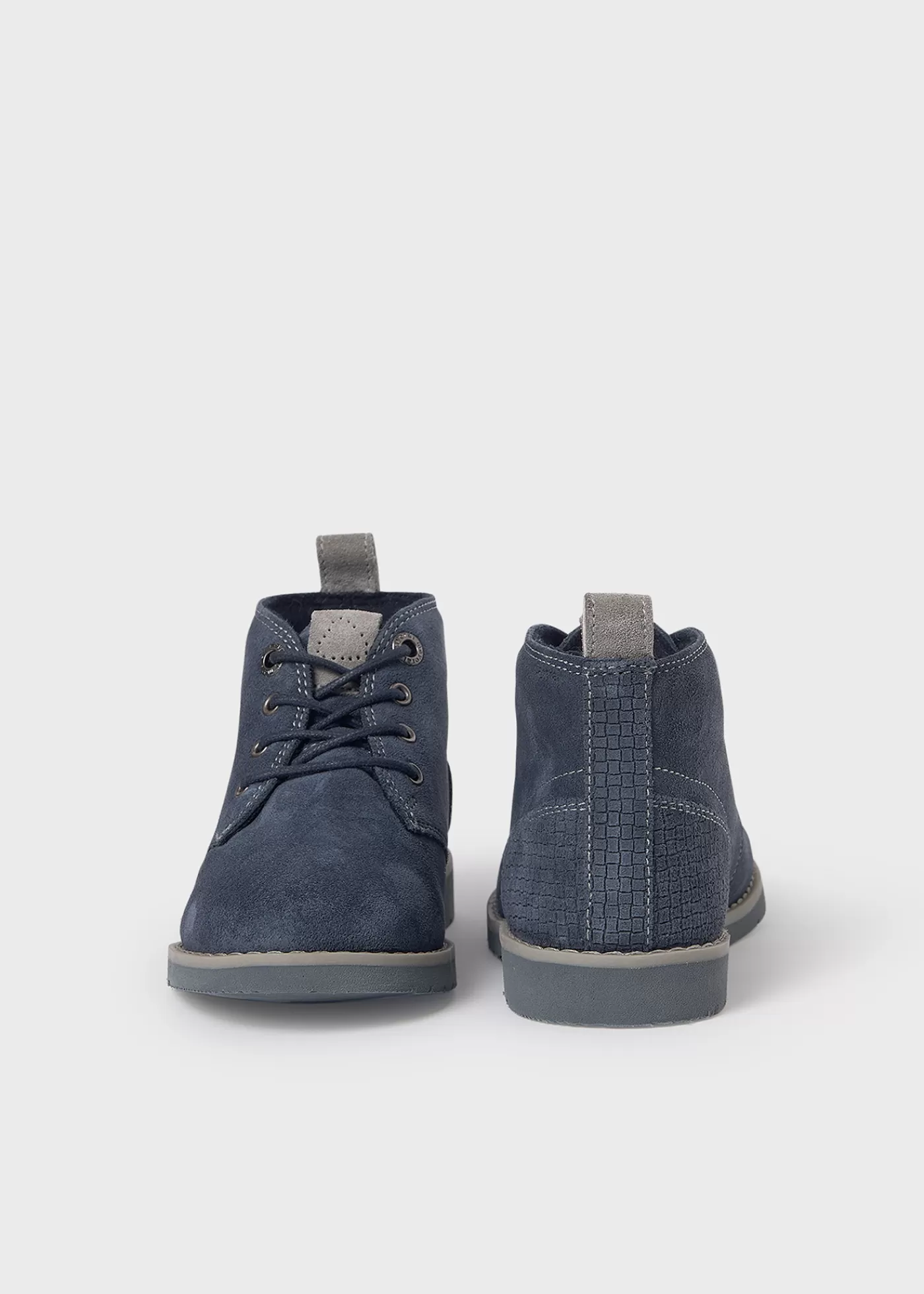 Mayoral Boy Lace-Up Suede Ankle Boots Navyblue Cheap