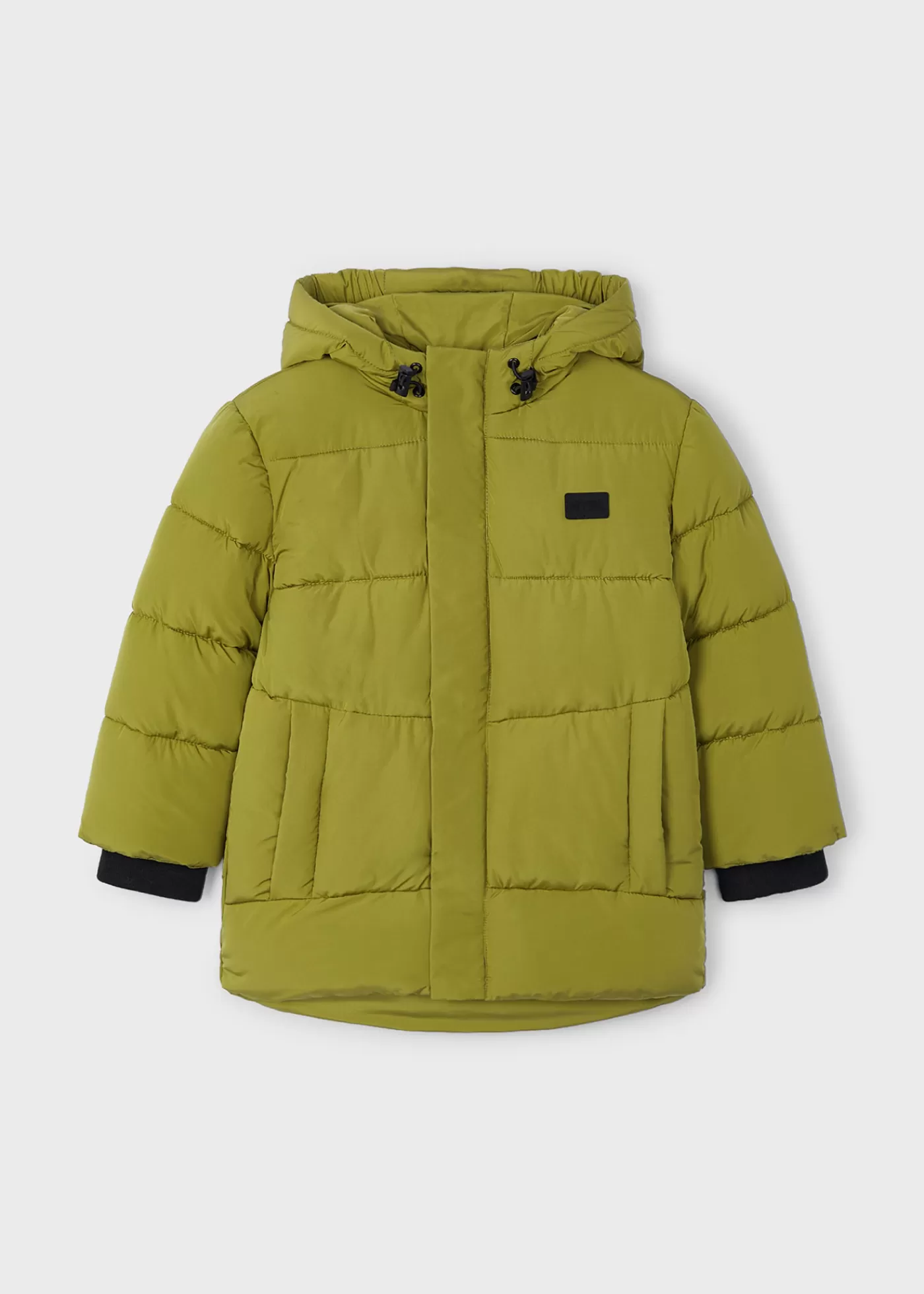 Mayoral Boy Long Puffer Jacket Pesto Fashion