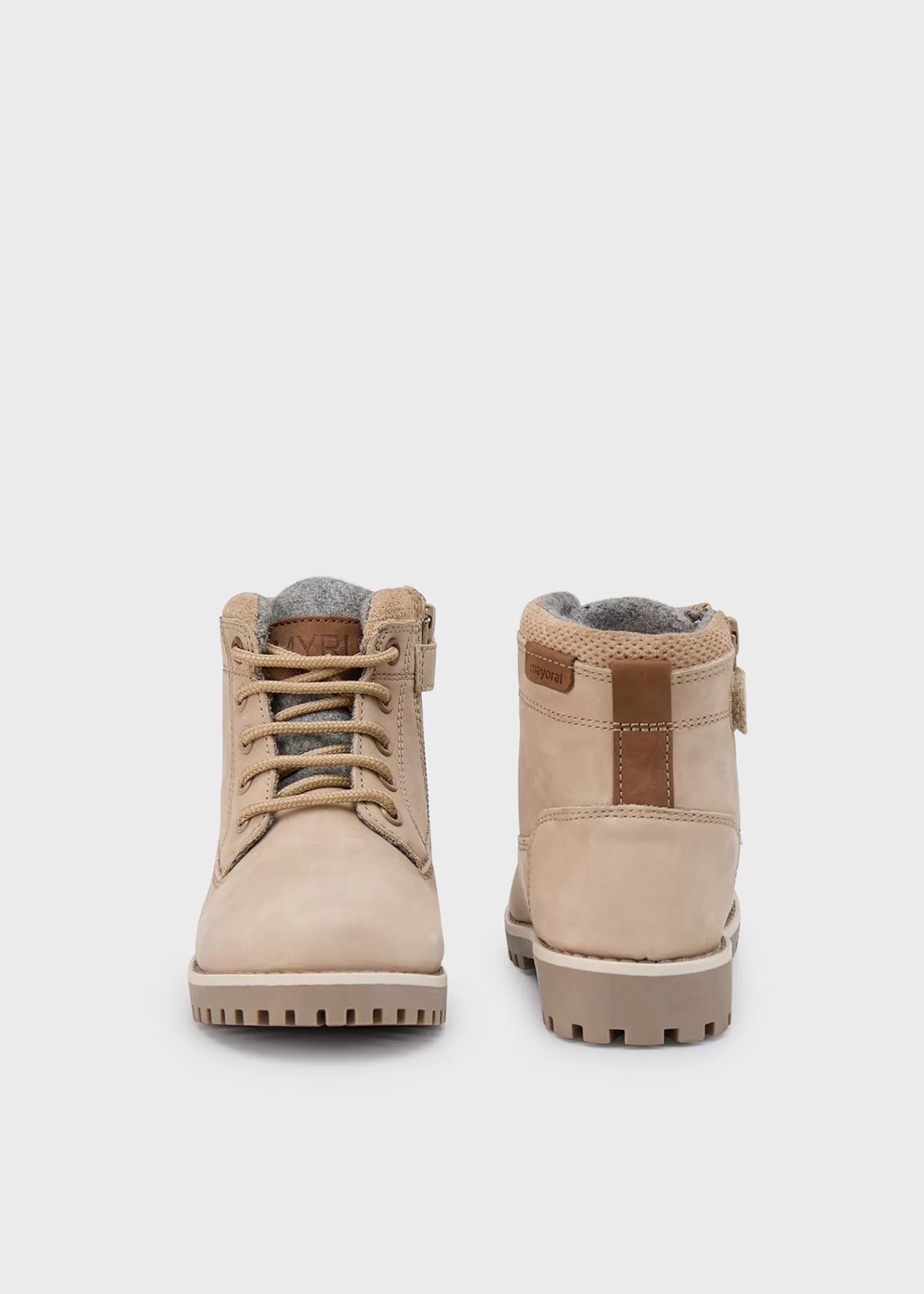 Mayoral Boy Nubuck Mountain Boots Beige Cheap