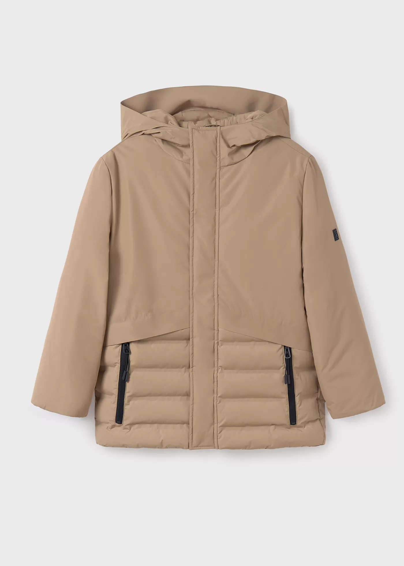 Mayoral Boy Parka Jacket Almond New