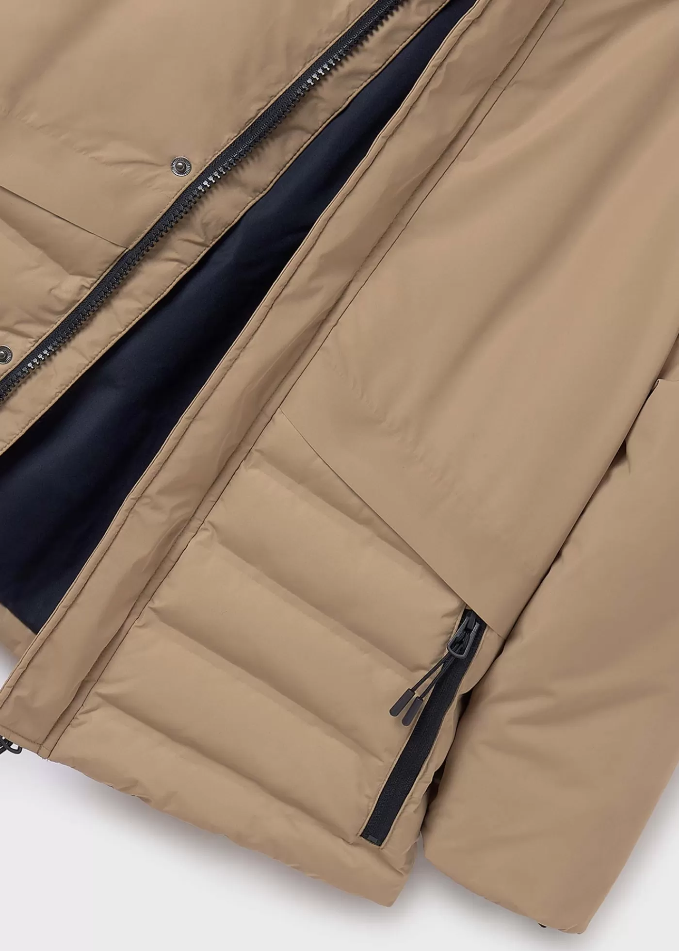 Mayoral Boy Parka Jacket Almond New