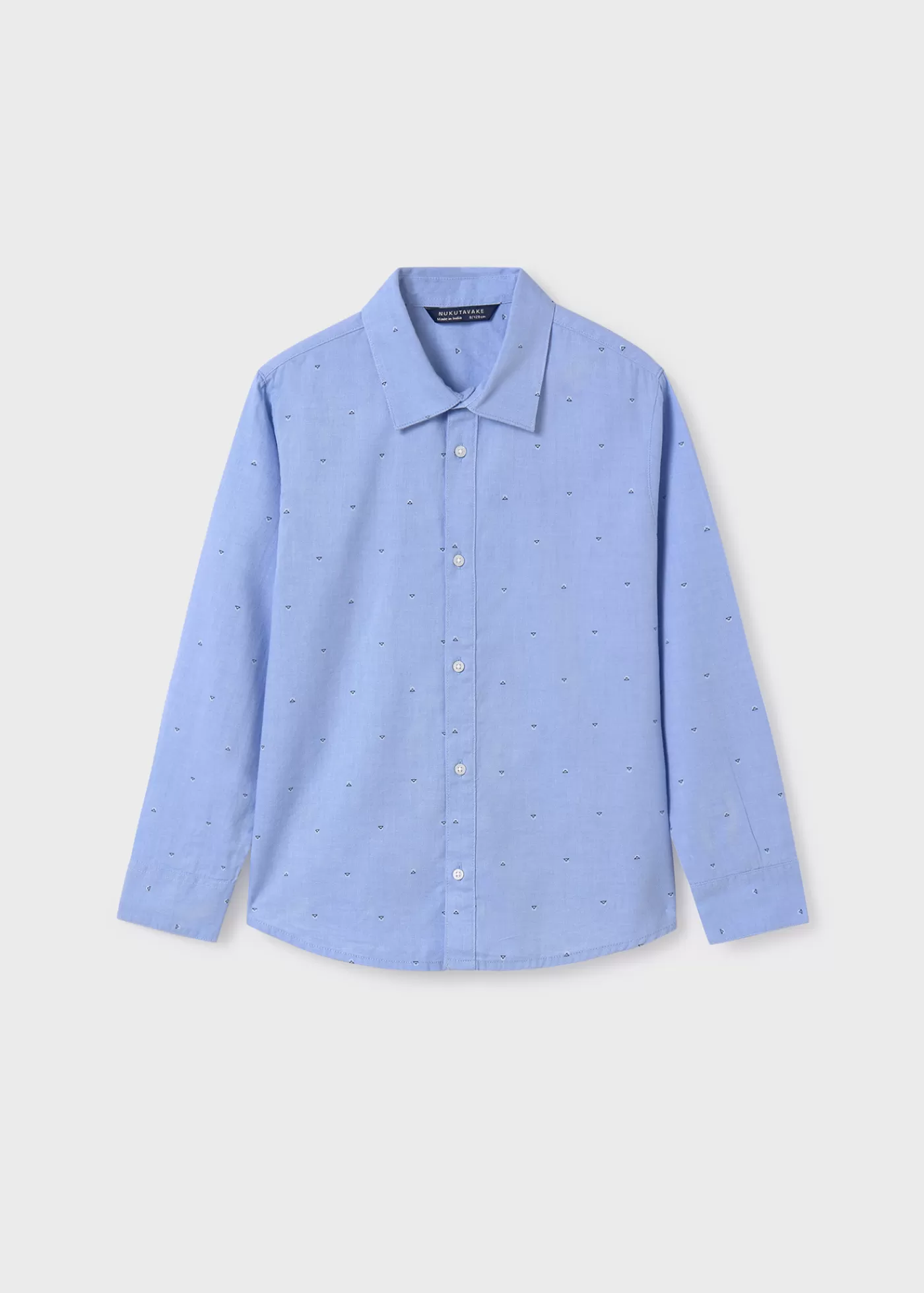 Mayoral Boy Print Shirt Skyblue Store
