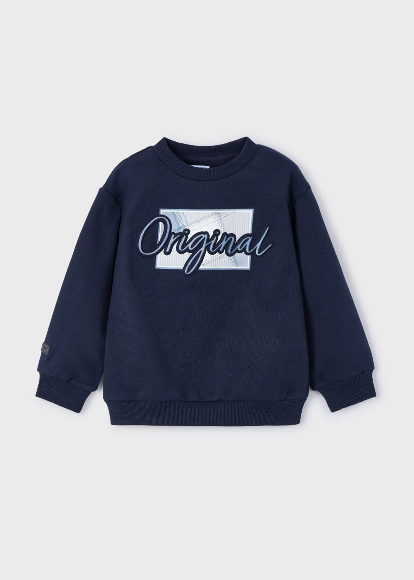 Mayoral Boy Relaxed Shoulder Sweatshirt Navyblue Best