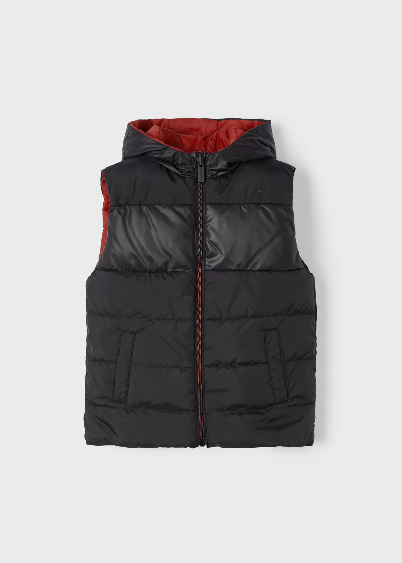 Mayoral Boy Reversible Padded Vest Wine Outlet