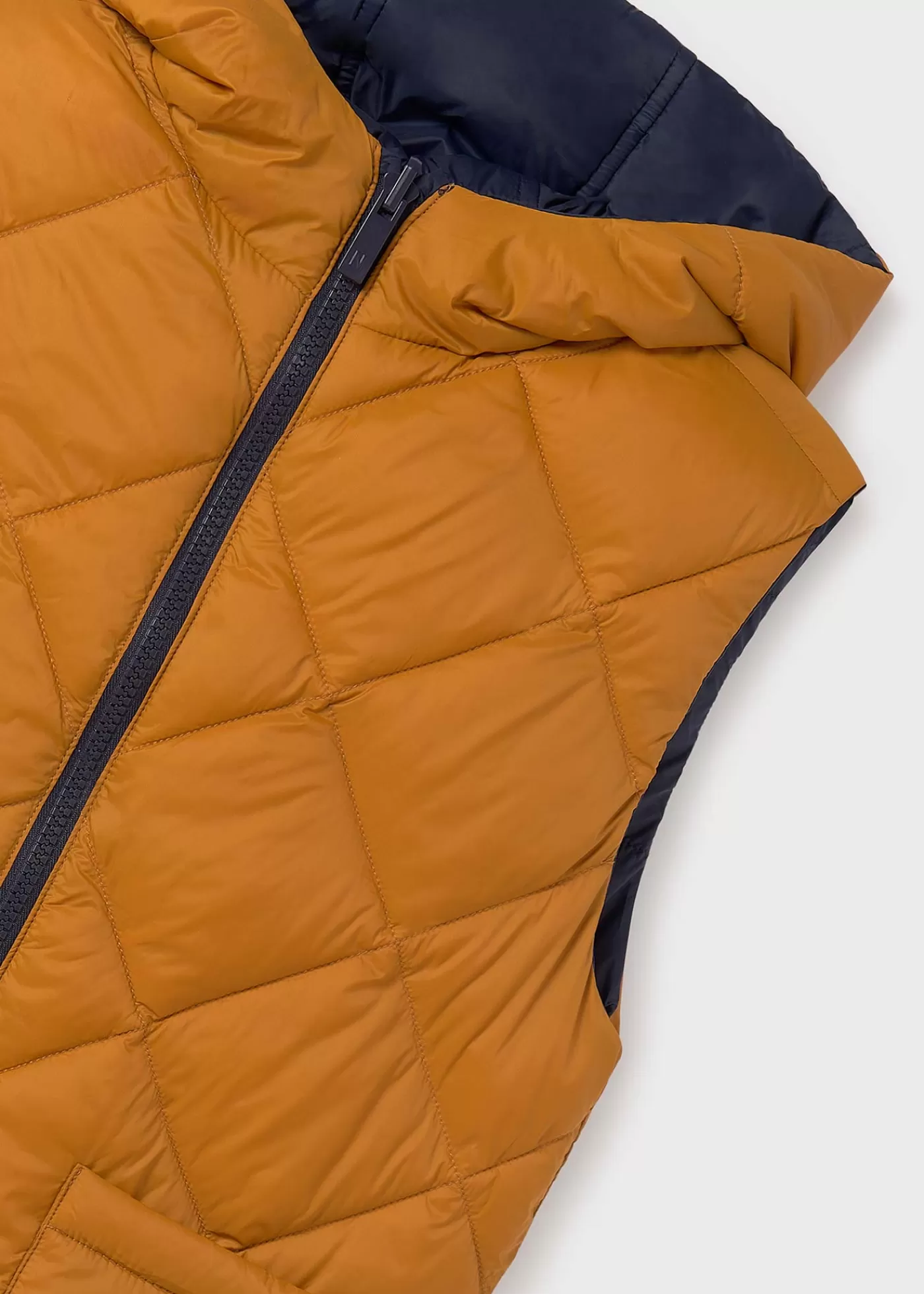 Mayoral Boy Reversible Padded Vest Ambernavy Sale