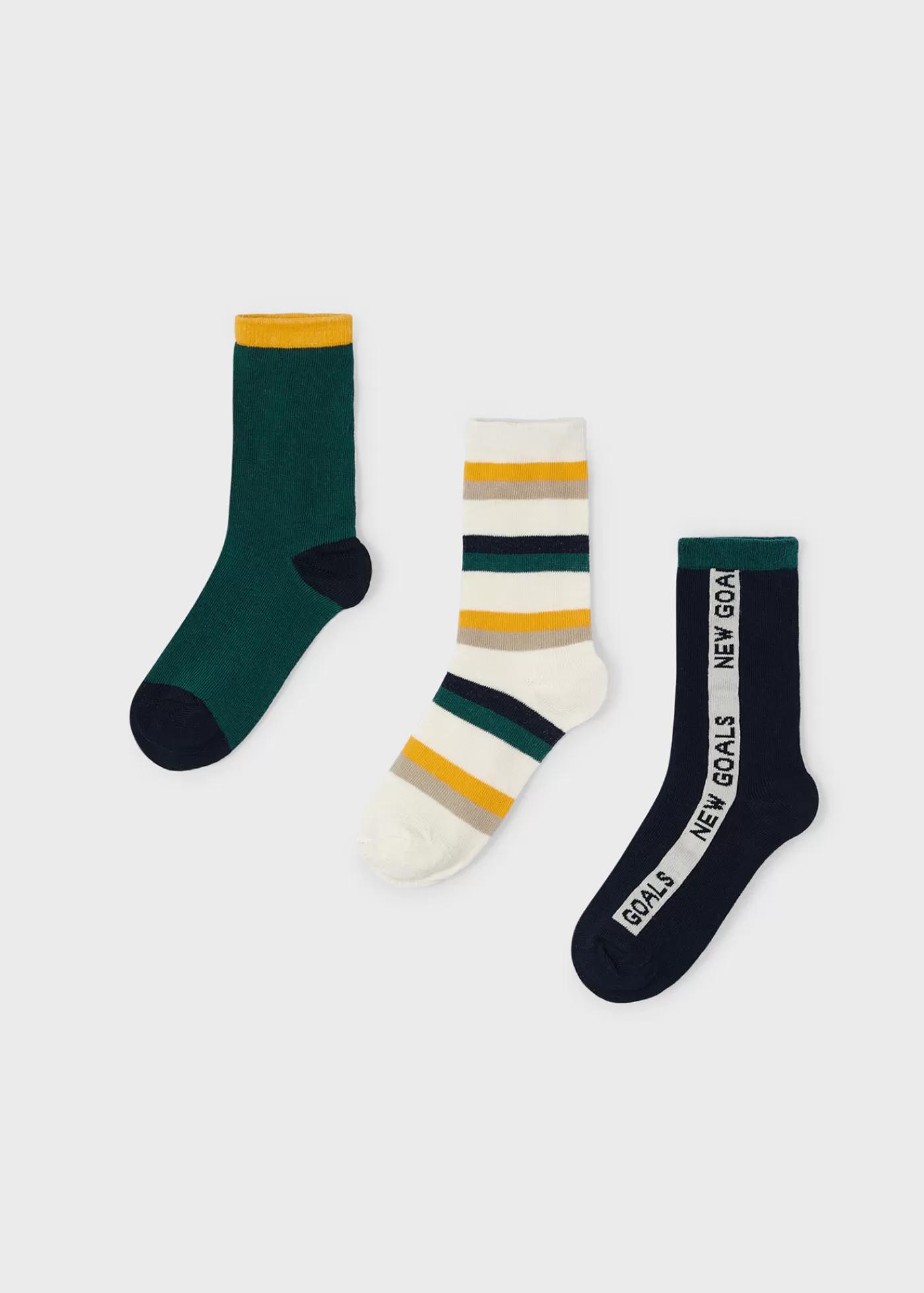 Mayoral Boy Set of 3 Socks Alpine Discount