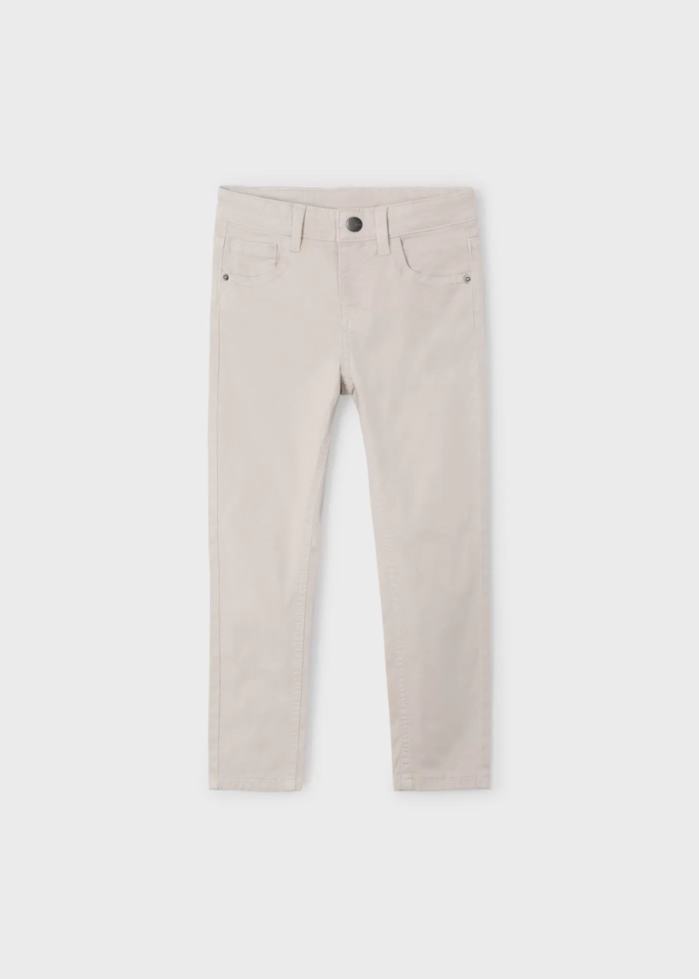 Mayoral Boy Slim Fit Pants Gypsum Sale