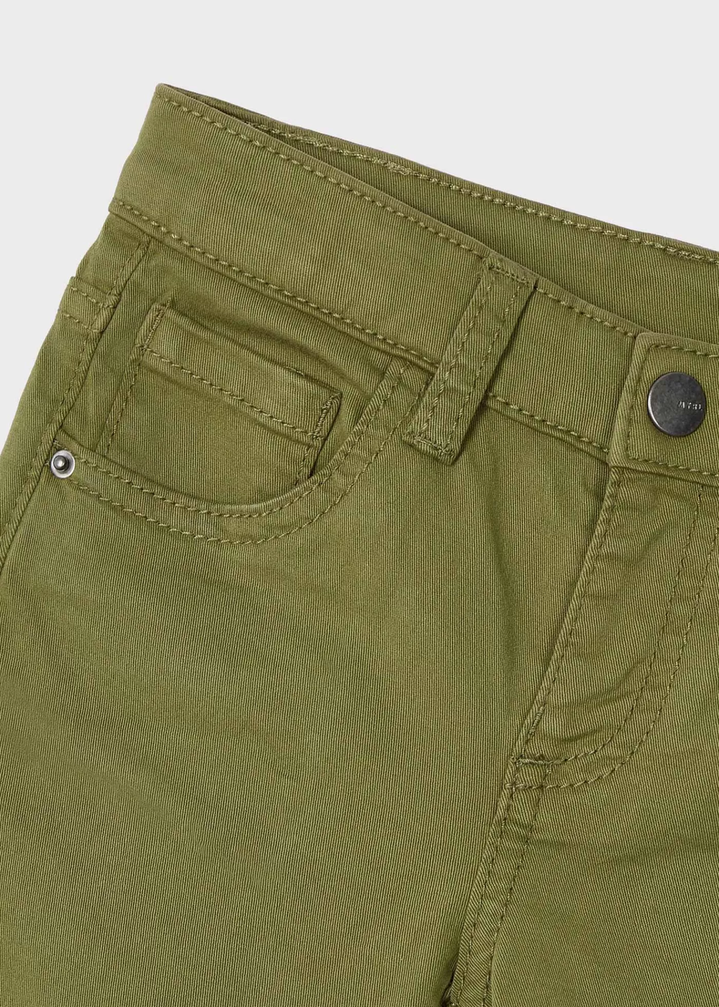 Mayoral Boy Slim Fit Pants Khaki New