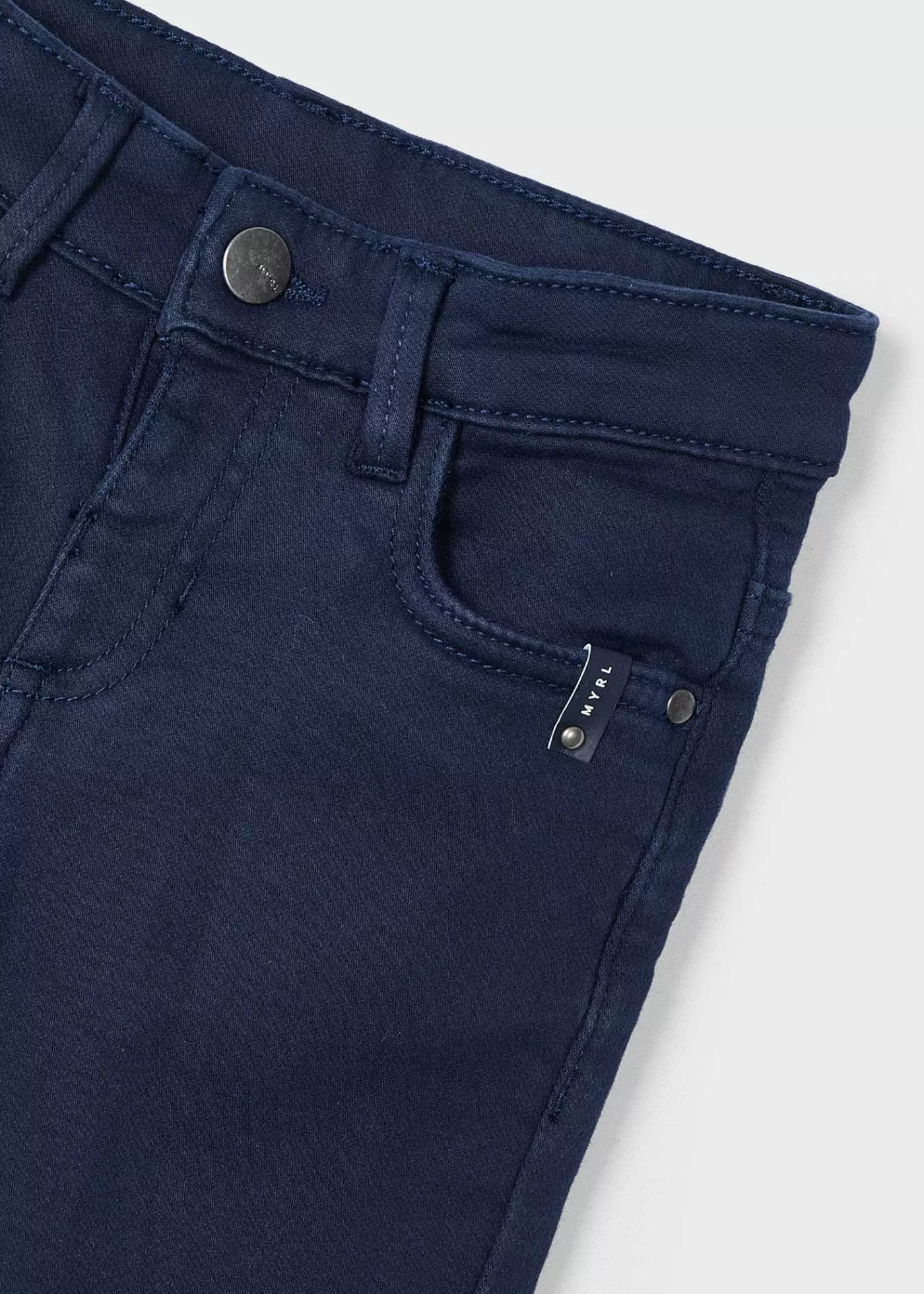 Mayoral Boy Slim Fit Pants Navyblue Flash Sale