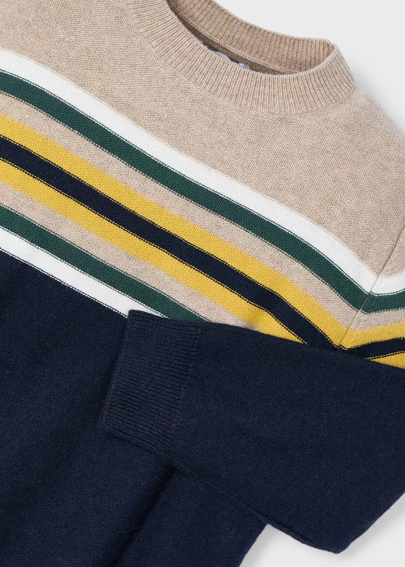 Mayoral Boy Striped Sweater Navyblue Store