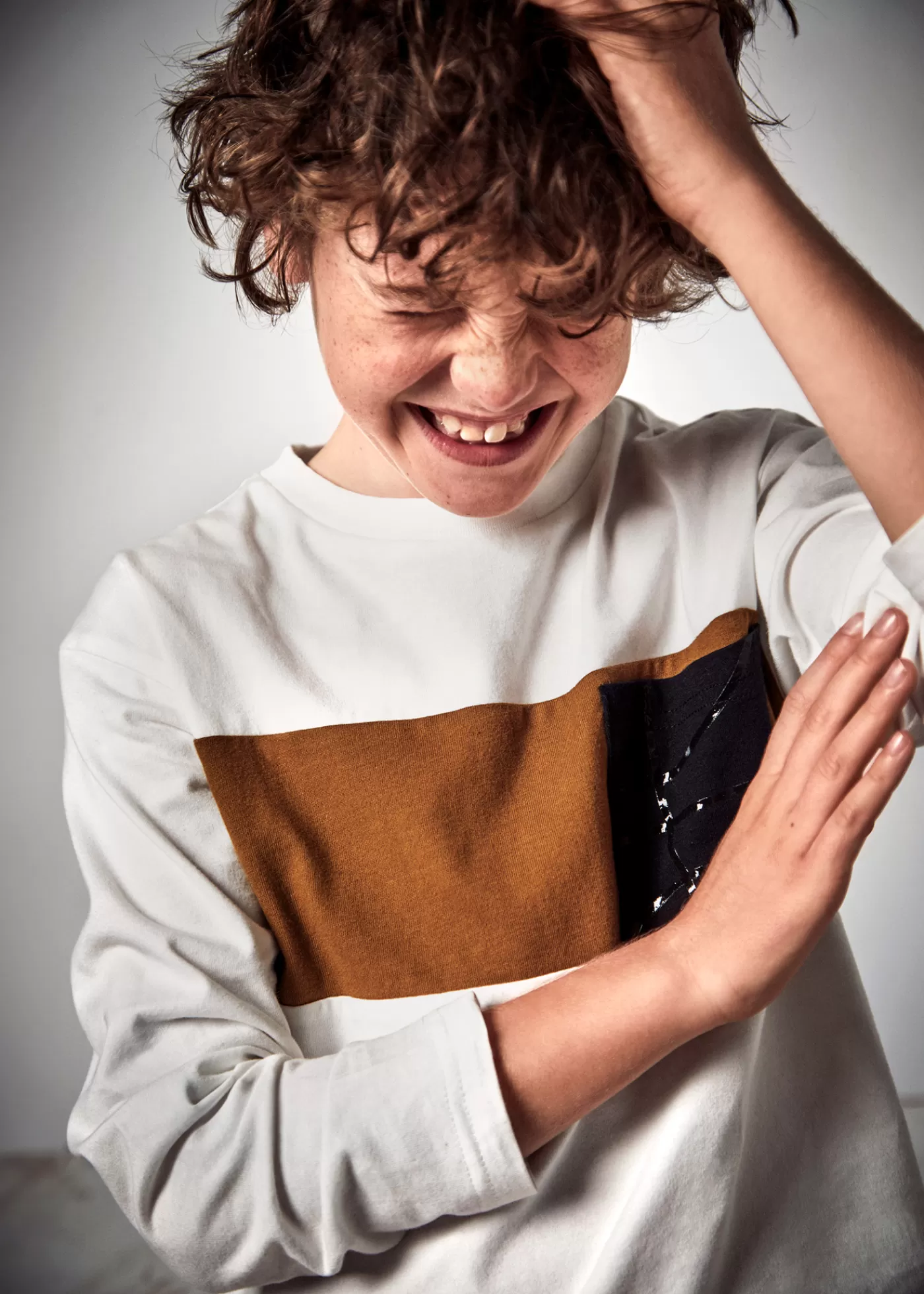 Mayoral Boy T-Shirt with Pocket Cream Store