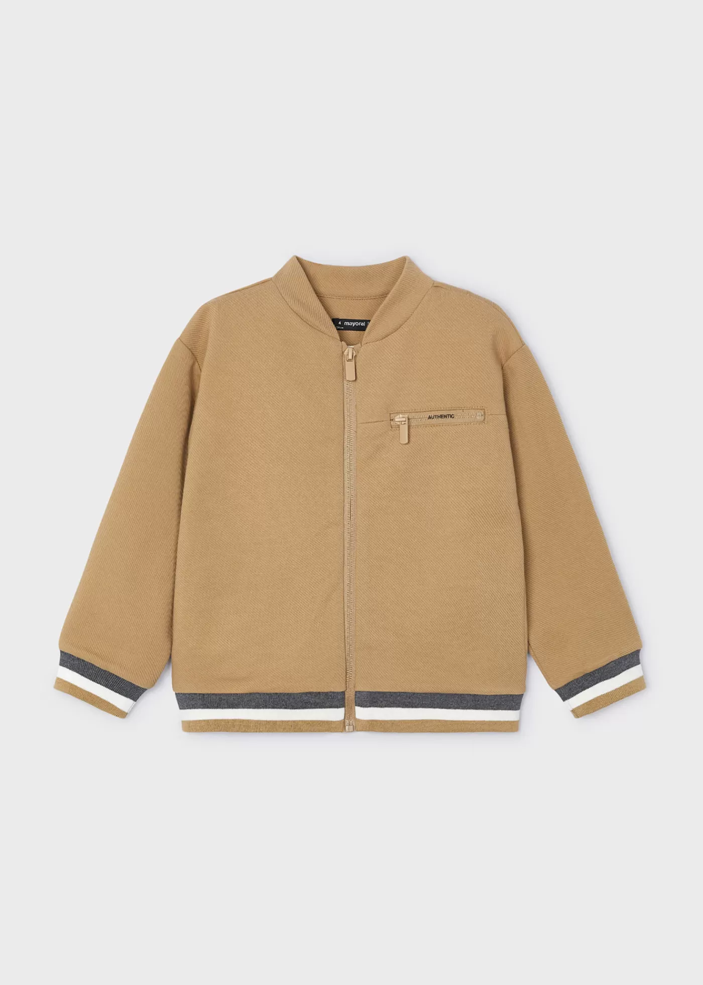 Mayoral Boy Varsity Jacket Toffee Cheap