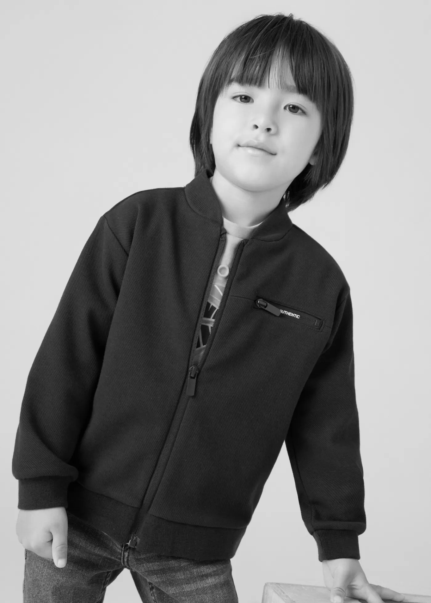 Mayoral Boy Varsity Jacket Navyblue Hot