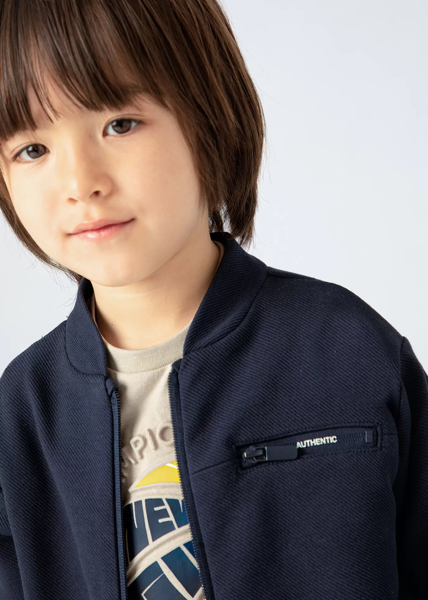 Mayoral Boy Varsity Jacket Navyblue Hot
