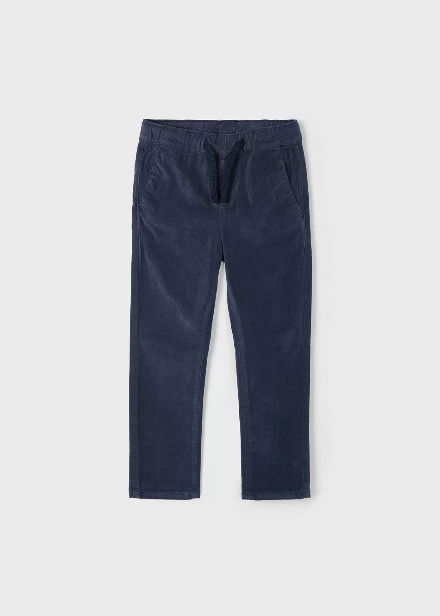 Mayoral Boy Velvet Chino Pants Navy Store