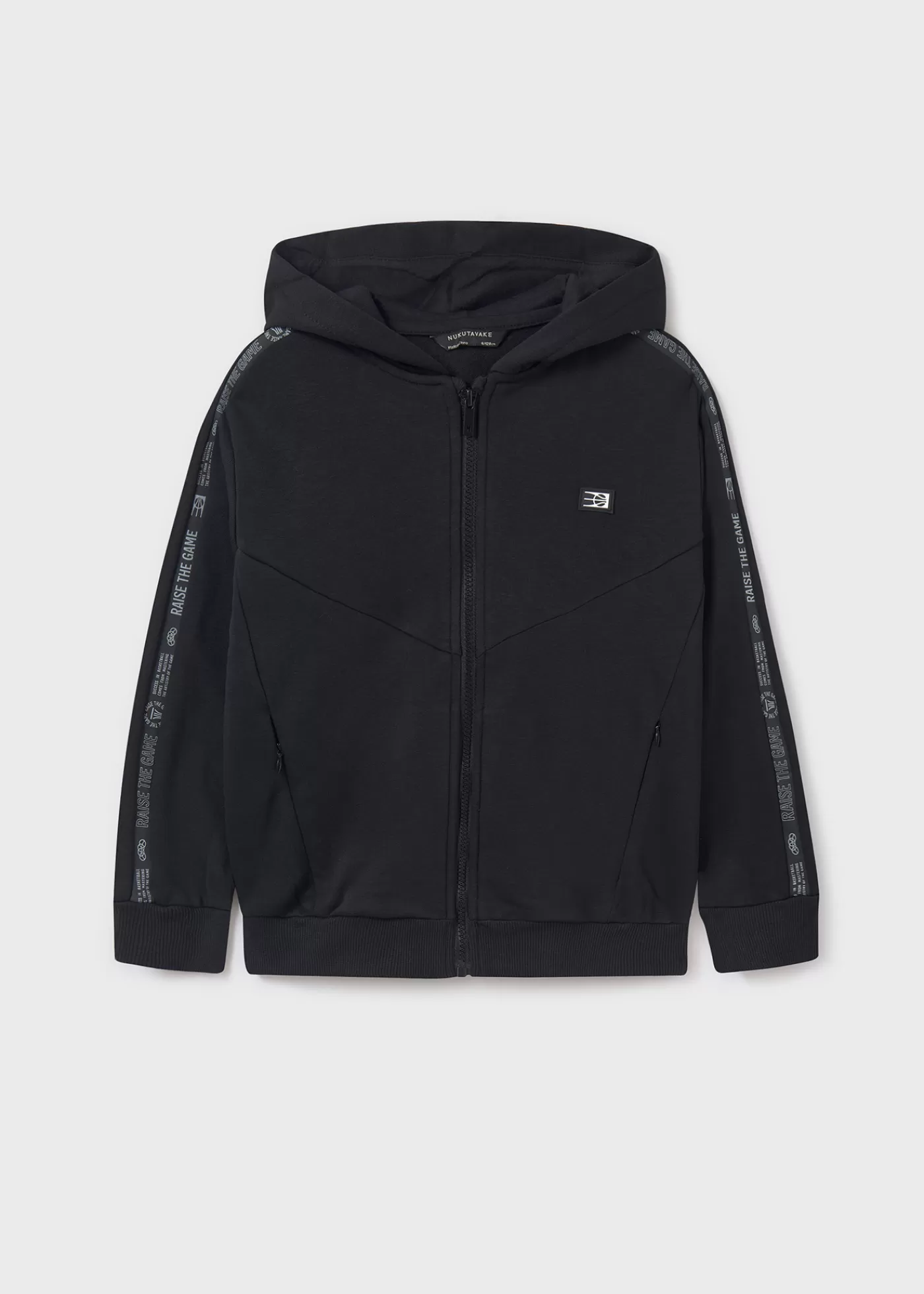 Mayoral Boy Zip Hoodie Black Best Sale