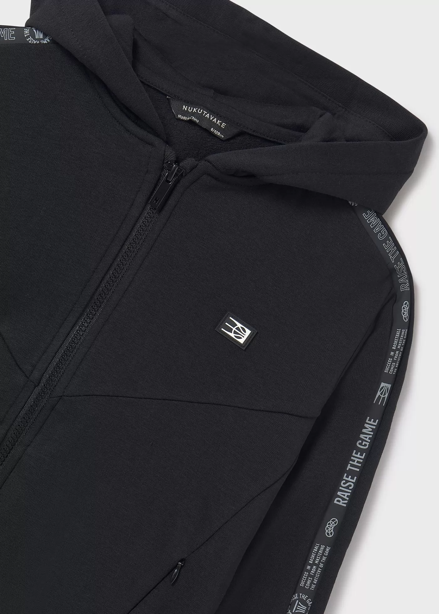 Mayoral Boy Zip Hoodie Black Best Sale