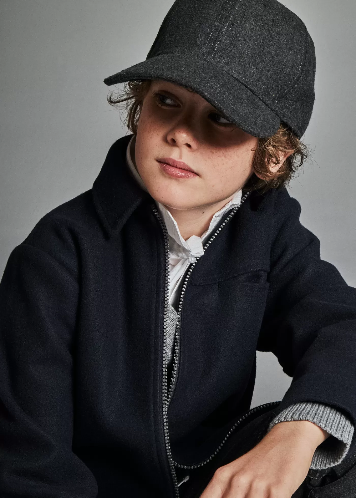 Mayoral Boy Zip Overshirt Navyblue Cheap
