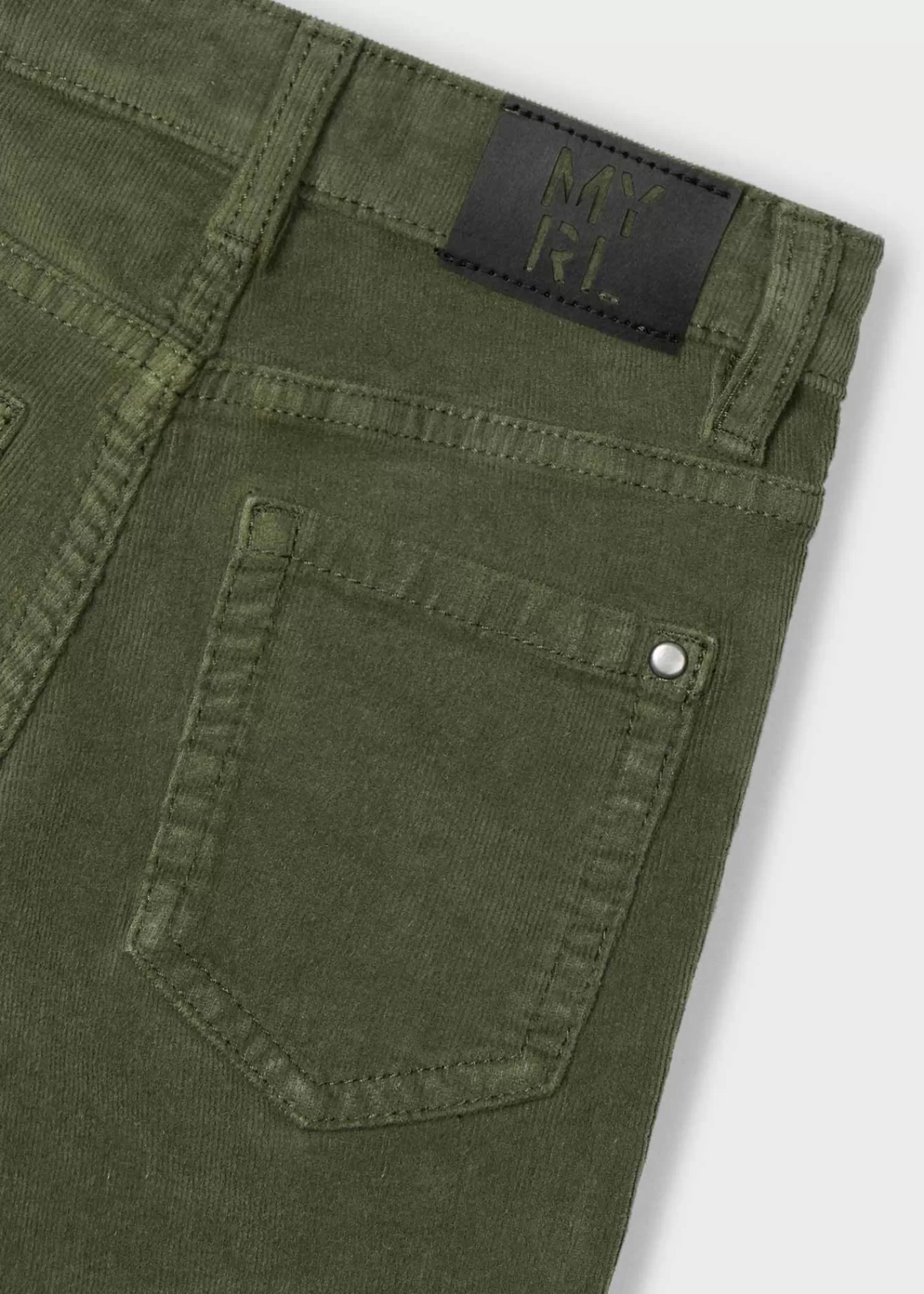 Mayoral Corduroy slim fit pants boys Moss Best
