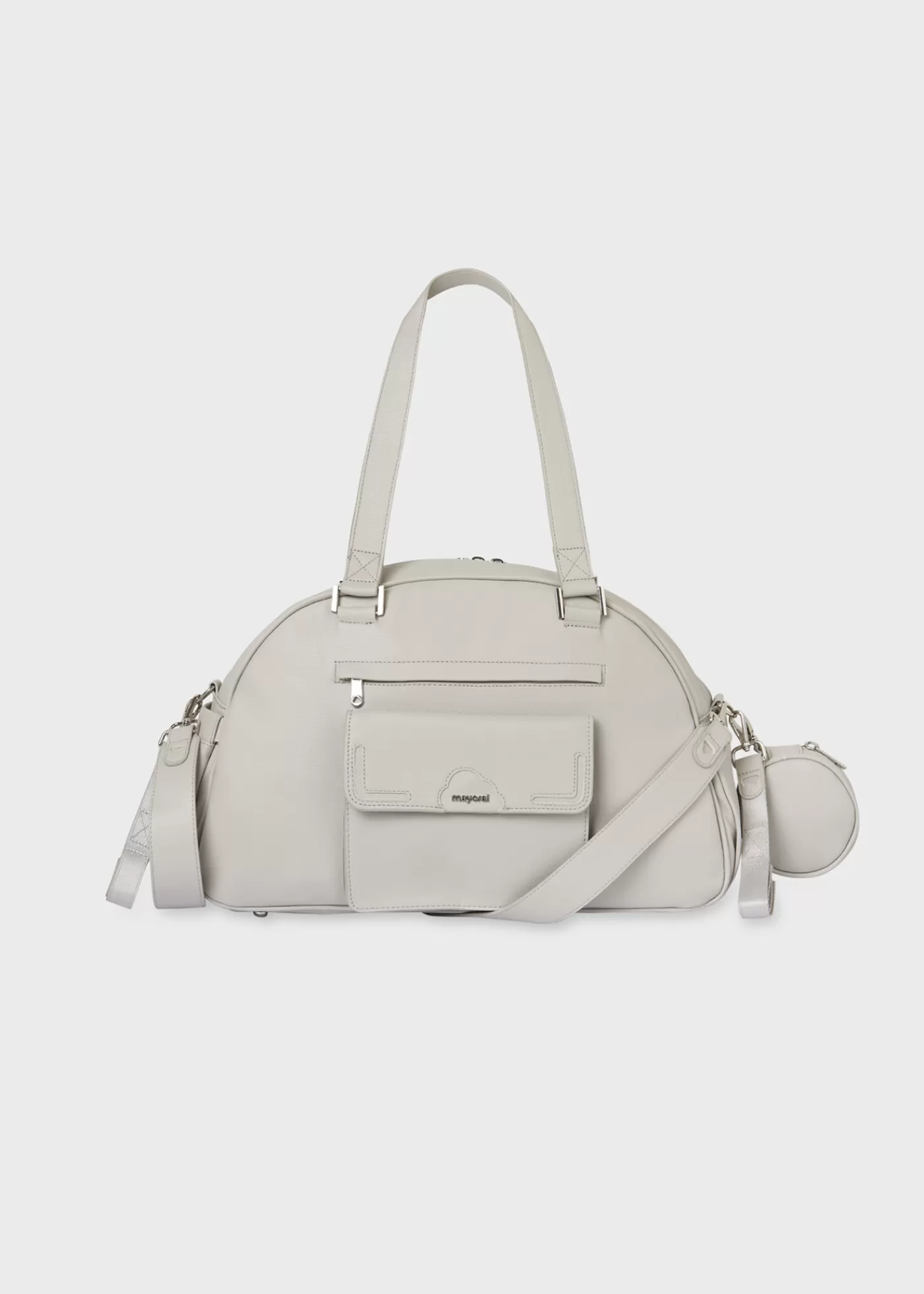 Mayoral Diaper Bag with Accessories Gris Clearance