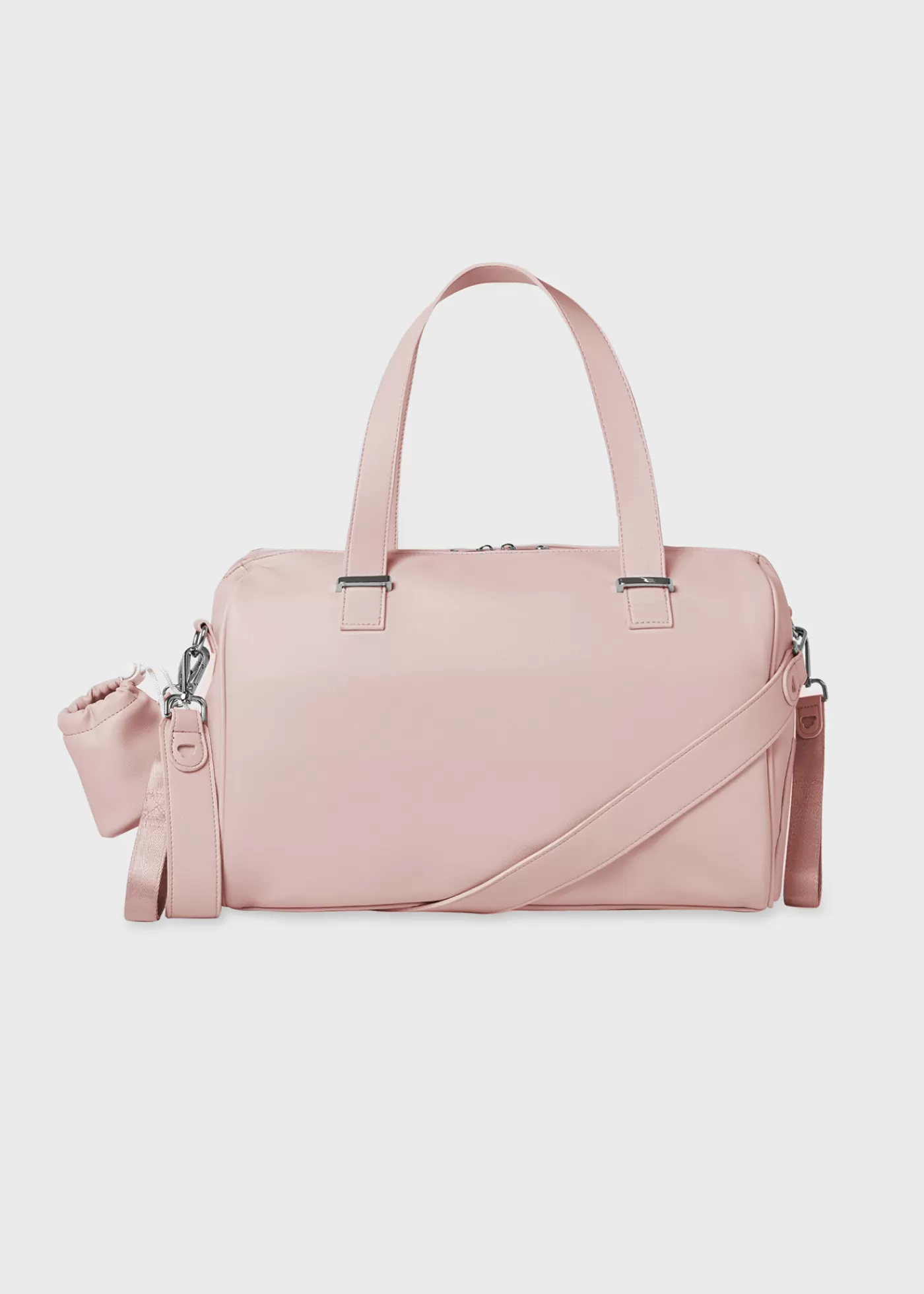 Mayoral Diaper Bag with Double Pocket and Accessories Pink Cheap
