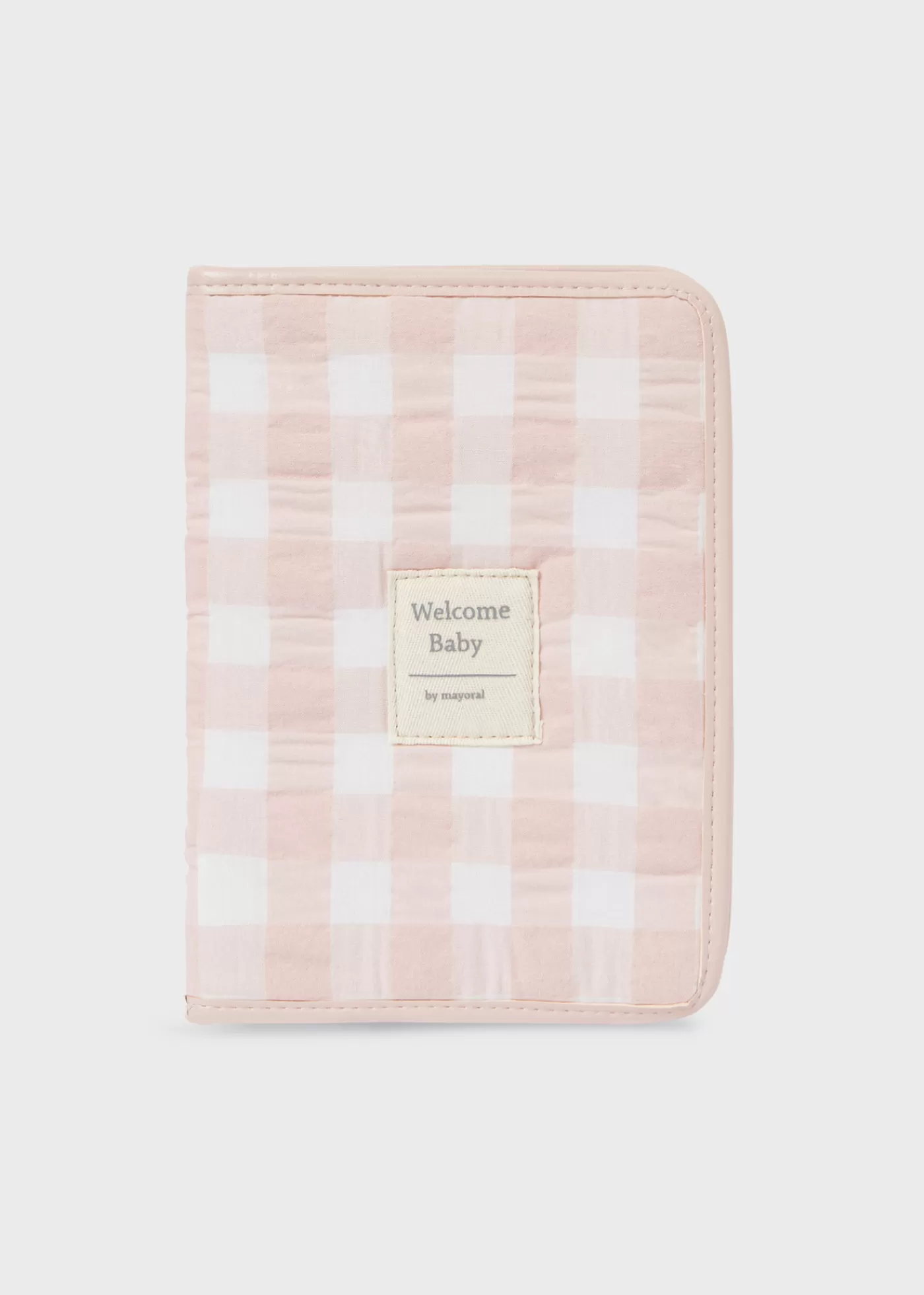 Mayoral Document Holder Vichy Print Lightpink Flash Sale