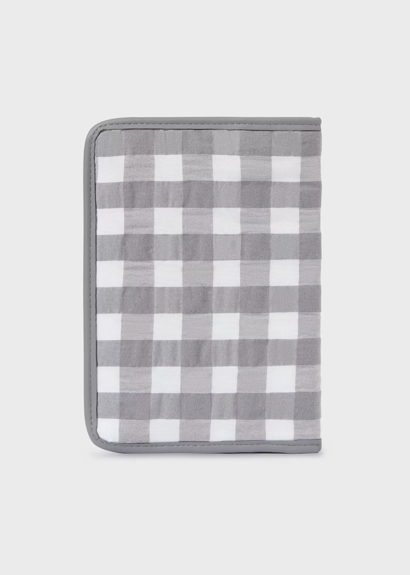 Mayoral Document Holder Vichy Print Charcoal Store