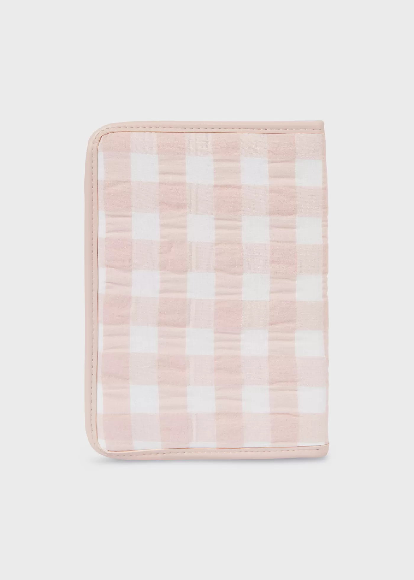 Mayoral Document Holder Vichy Print Lightpink Flash Sale