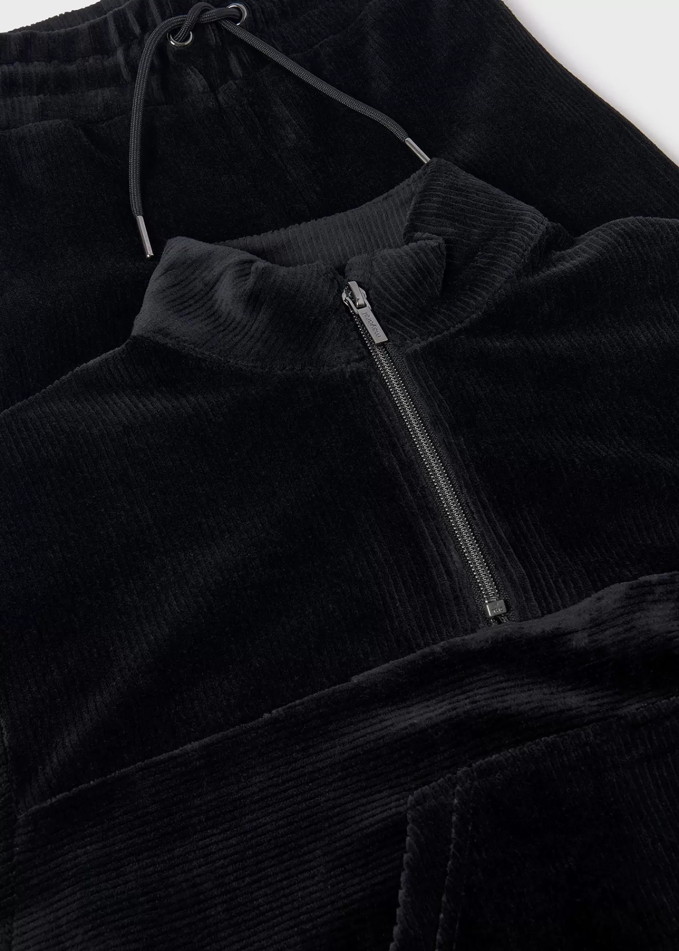 Mayoral Girl 2 Piece Corduroy Tracksuit Black Sale