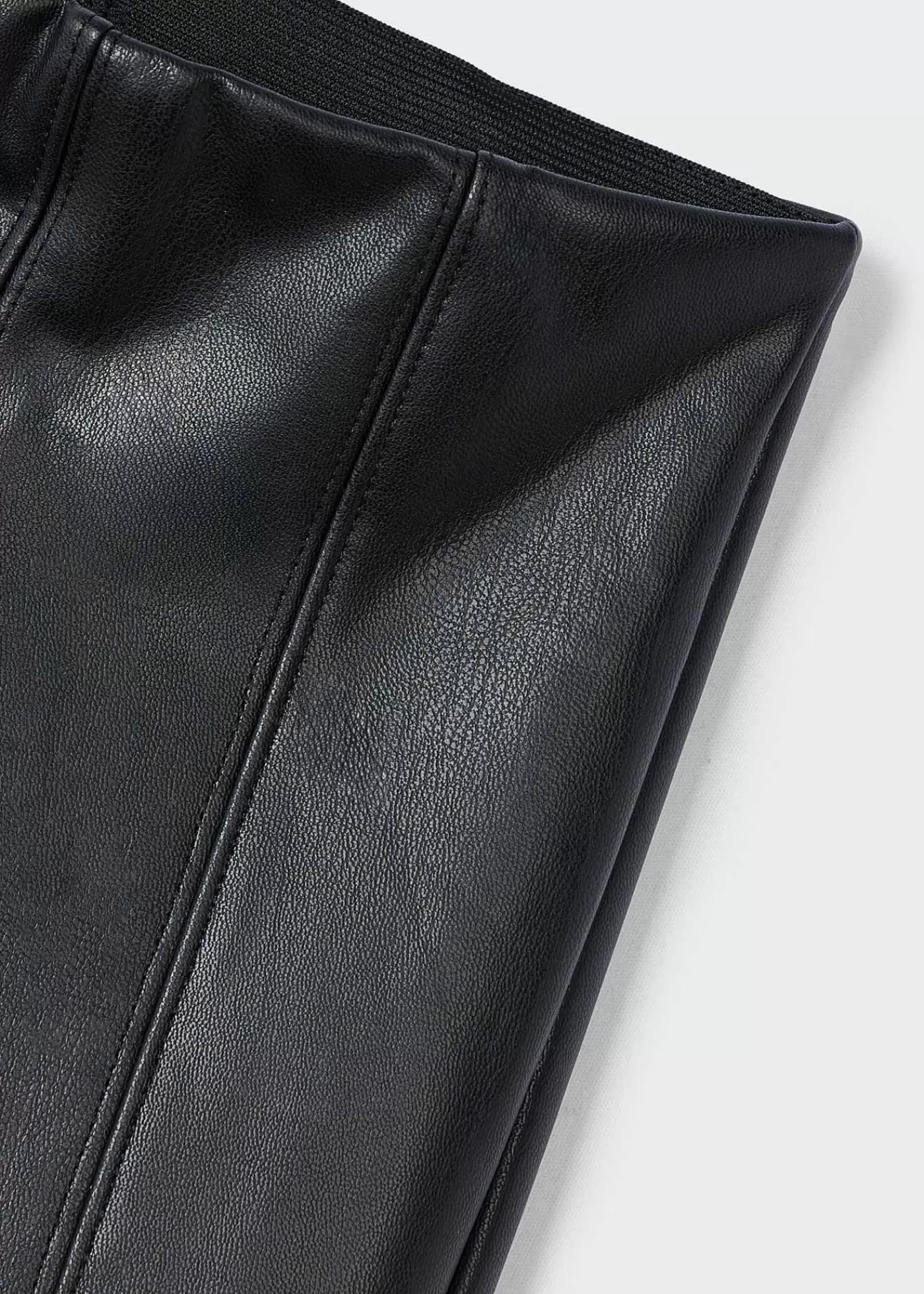 Mayoral Girl Faux Leather Leggings Black Outlet