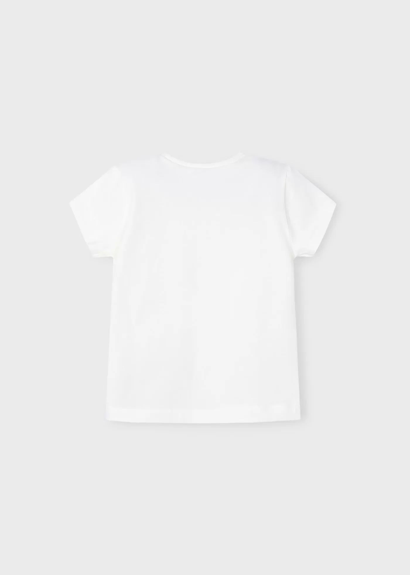 Mayoral Girl Floral T-Shirt Offwhite Sale