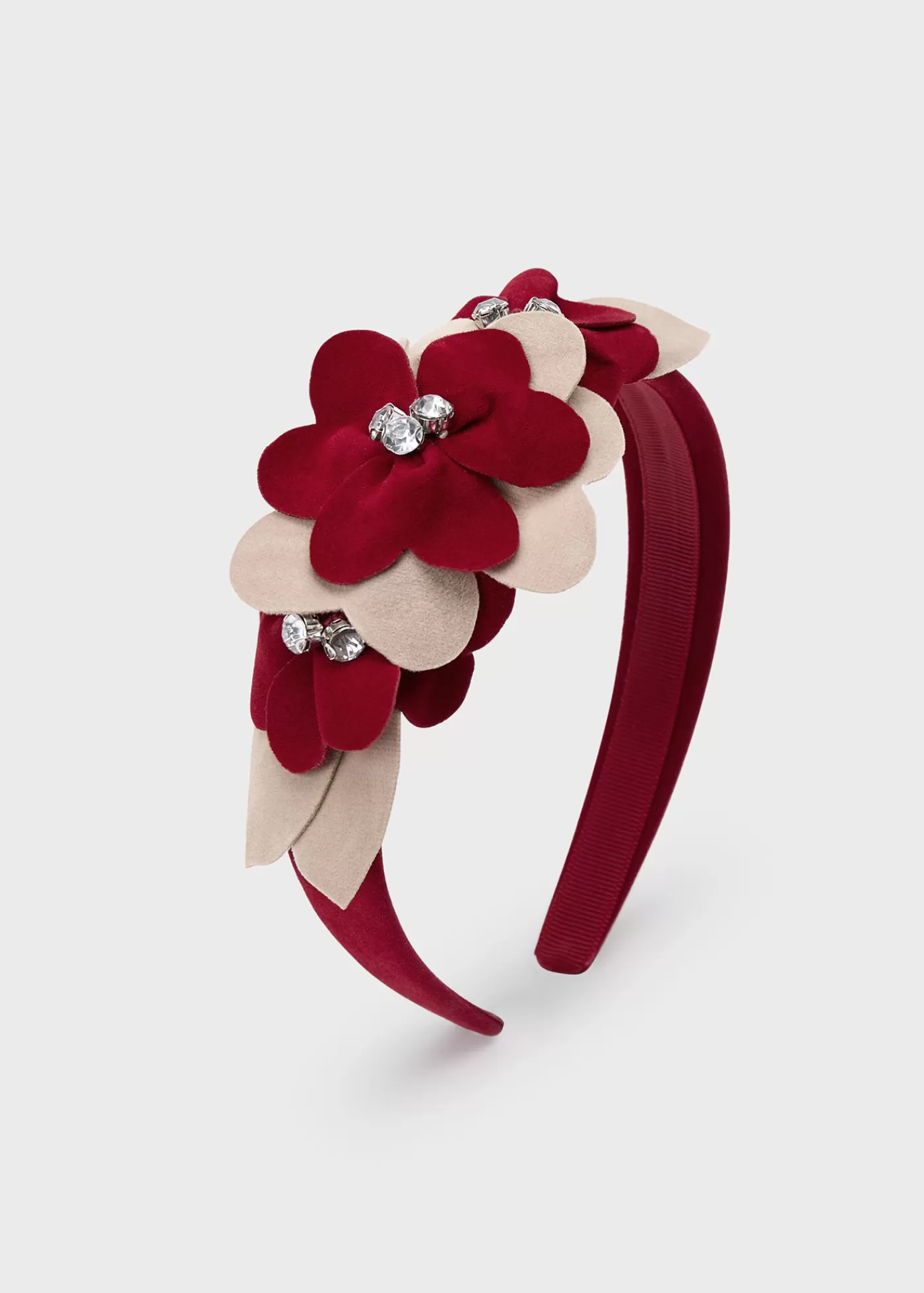 Mayoral Girl Flower Headband Cherry Outlet