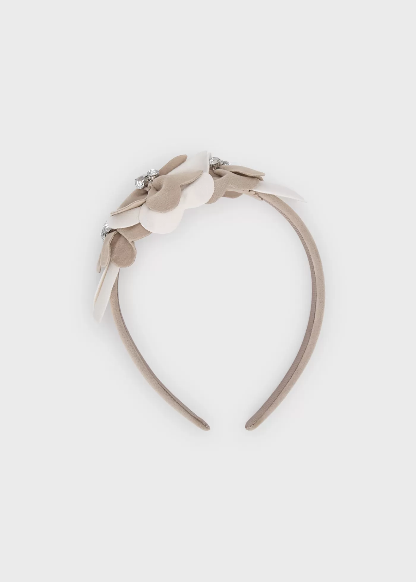Mayoral Girl Flower Headband Champagne Cheap
