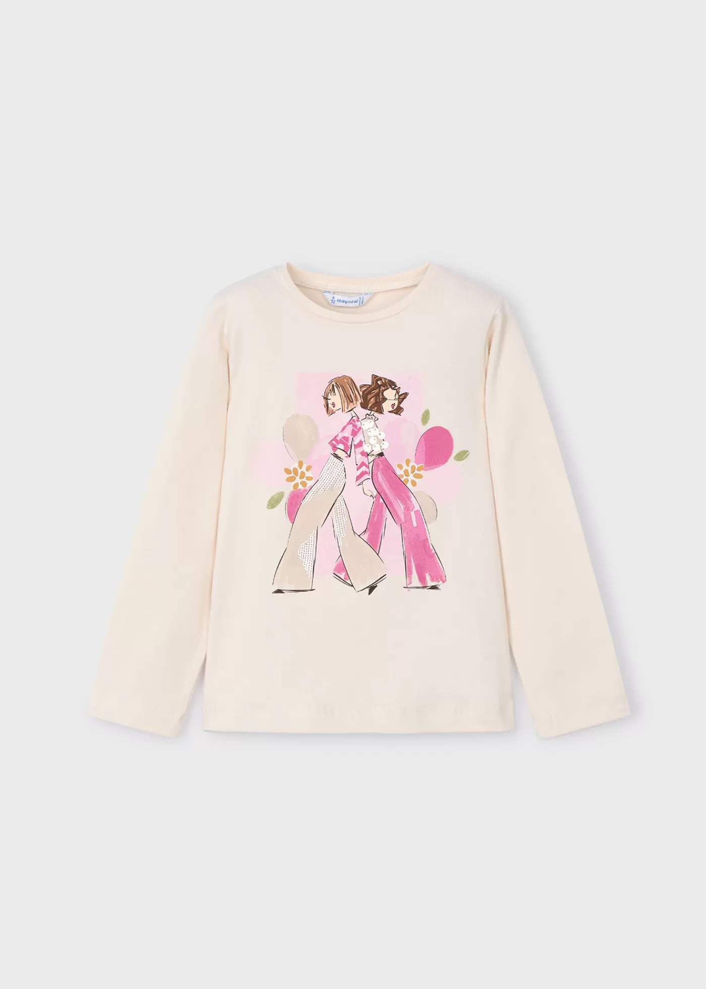 Mayoral Girl Graphic T-Shirt Chickpea Shop
